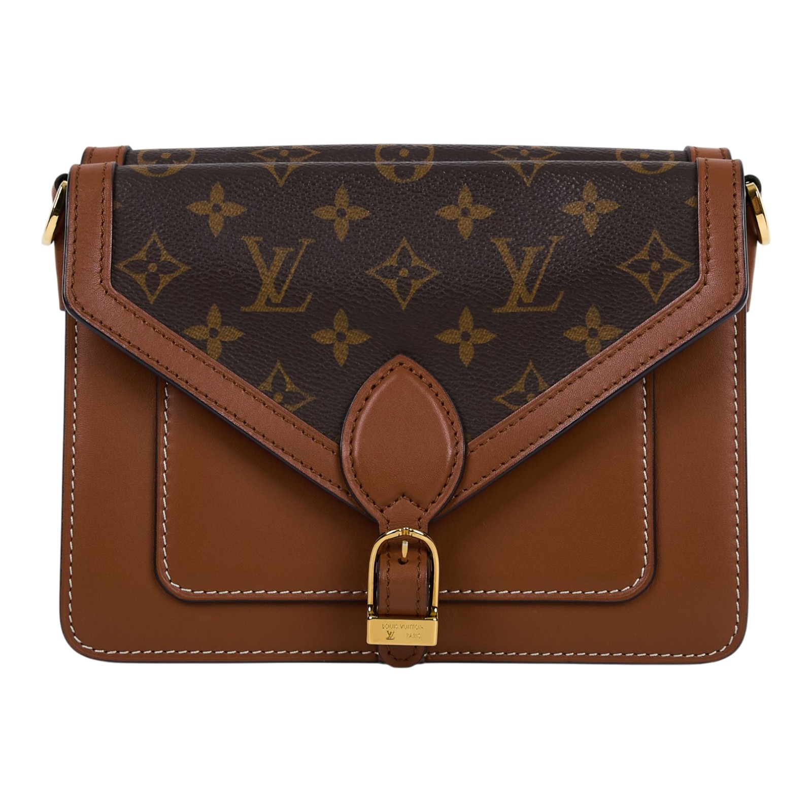 路易威登 LOUIS VUITTON SAC BIFACE 郵差包 手提包 肩背包 M44386 雙面SAC BIFACE郵差包 防塵袋/原廠盒子/背帶3