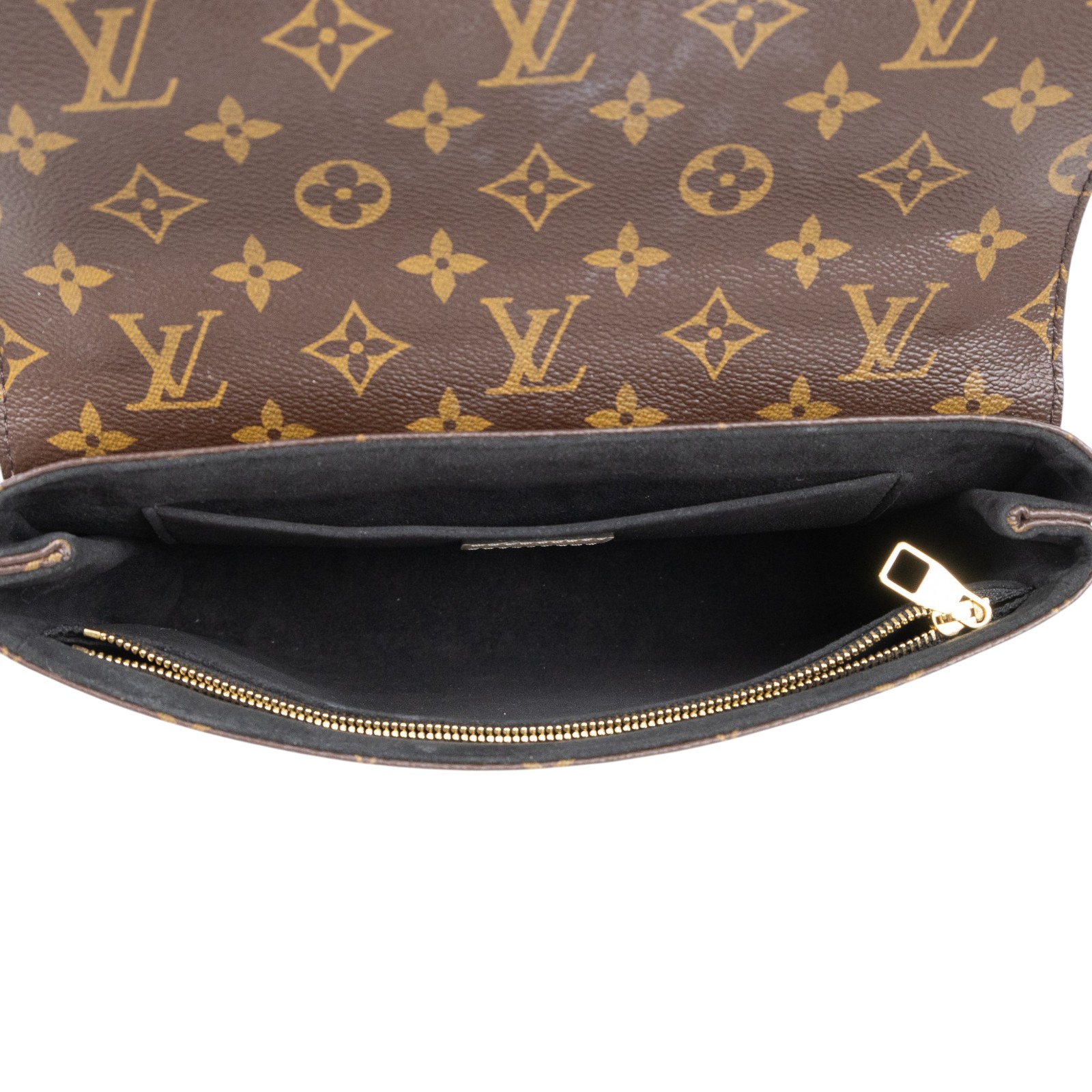 路易威登 LOUIS VUITTON Saint Placide 肩背包 斜背包 M43584 原花奶油白Sanit Placide掀蓋練包 防塵袋