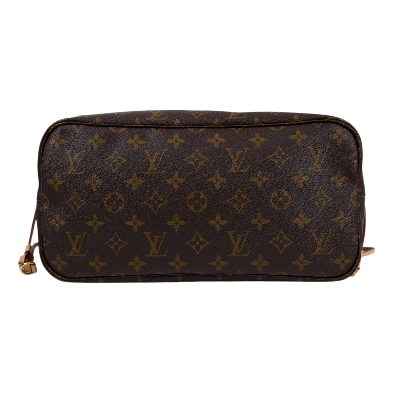 路易威登 LOUIS VUITTON Neverfull MM  經典帆布 肩背 購物袋 紅玫米黃雙色內襯 M46975 晶片款  原廠盒子/防塵袋/內袋/購買證明