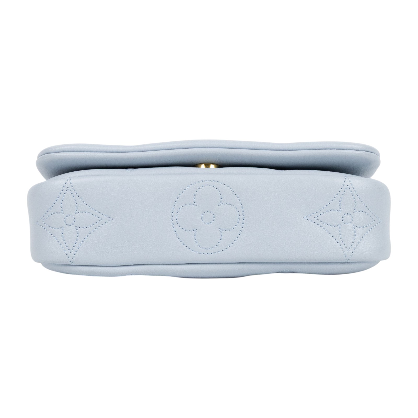路易威登 LOUIS VUITTON Wallet on Strap Bubblegram 肩背包 斜背包 手拿包 M81399 晶片款  原廠盒子/防塵袋/背帶/鍊帶