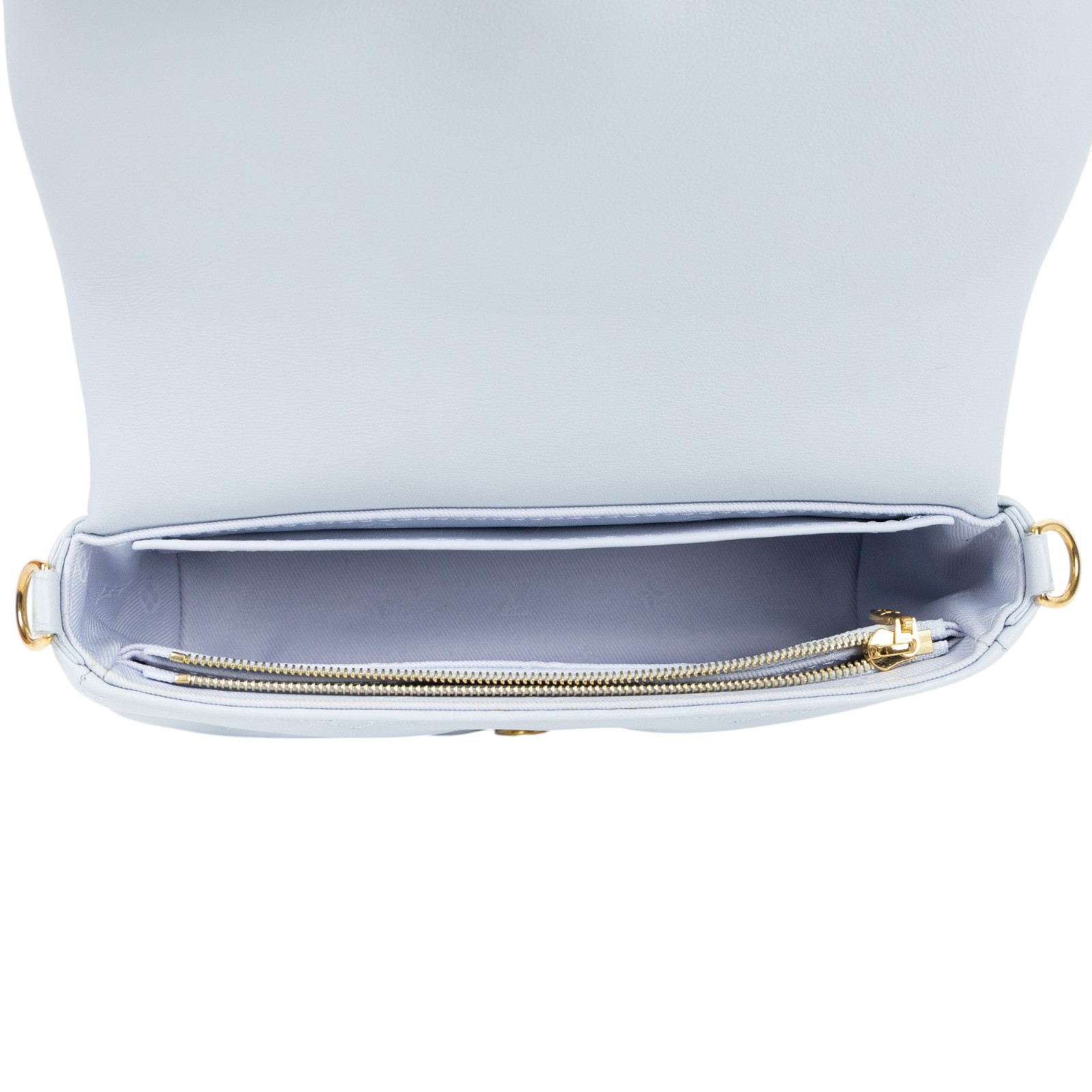路易威登 LOUIS VUITTON Wallet on Strap Bubblegram 肩背包 斜背包 手拿包 M81399 晶片款  原廠盒子/防塵袋/背帶/鍊帶