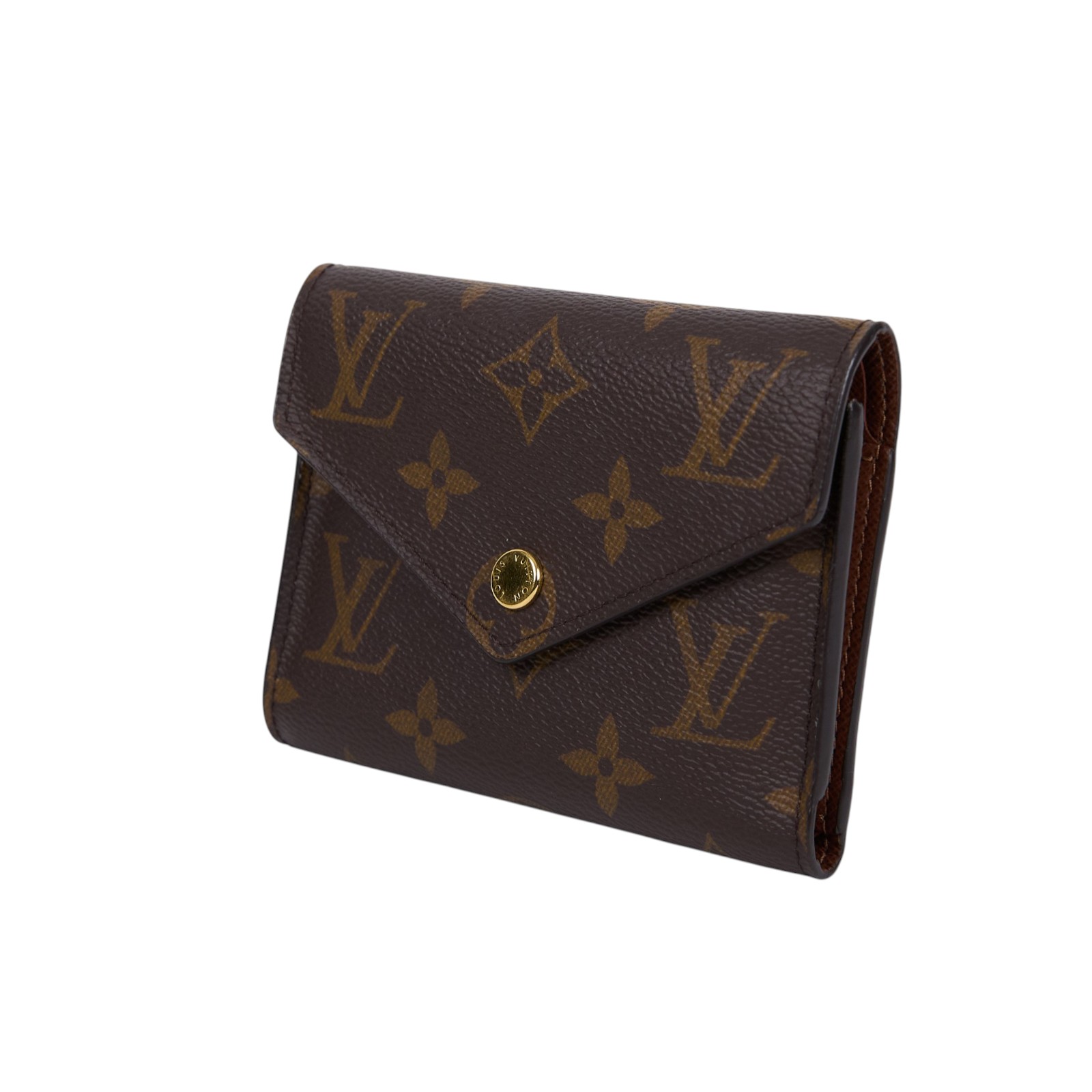 路易威登 LOUIS VUITTON Victorine 錢包 塗層帆布 Monogram M62472 原花Victorine三折錢包 原廠盒子/防塵袋