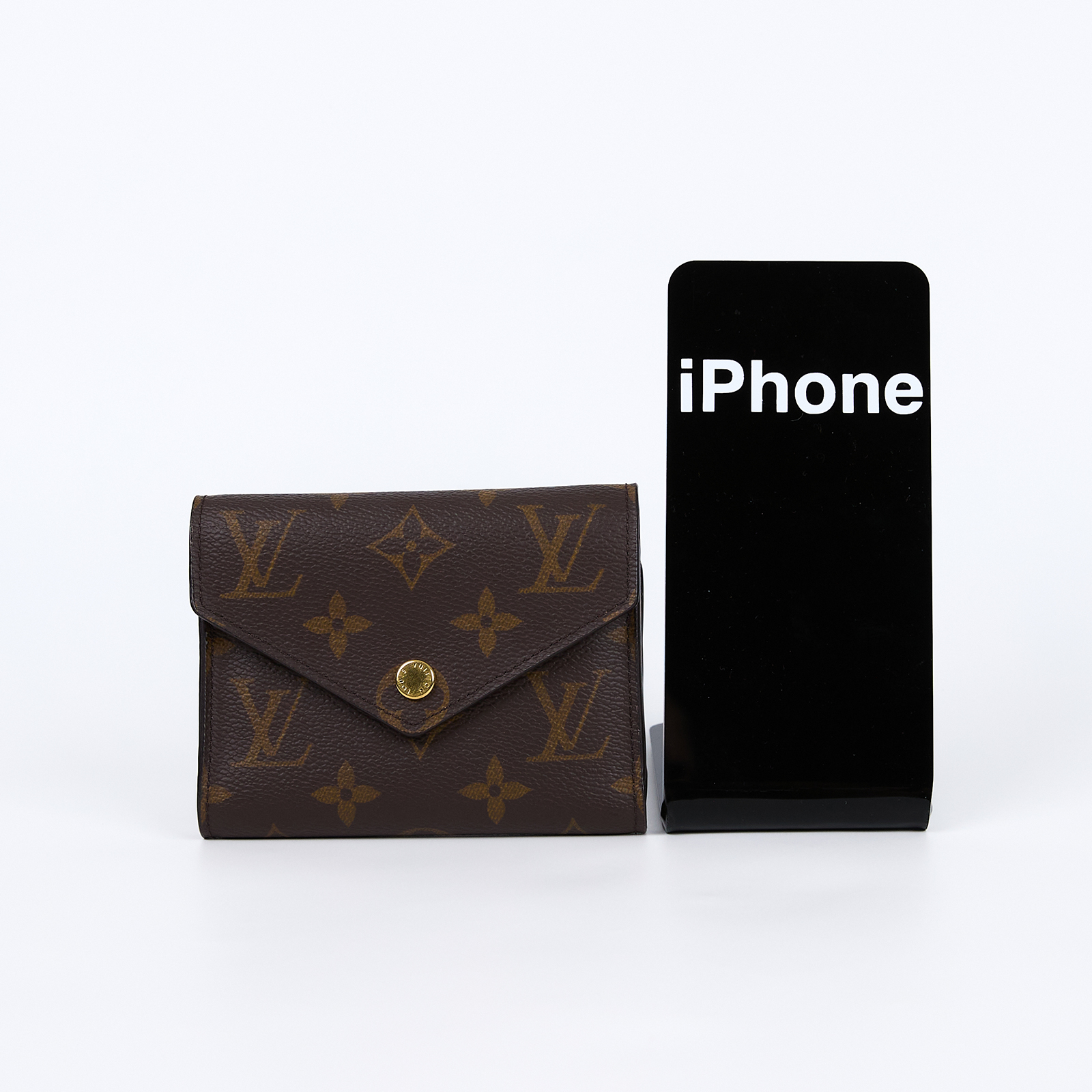 路易威登 LOUIS VUITTON Victorine 錢包 塗層帆布 Monogram M62472 原花Victorine三折錢包 原廠盒子/防塵袋