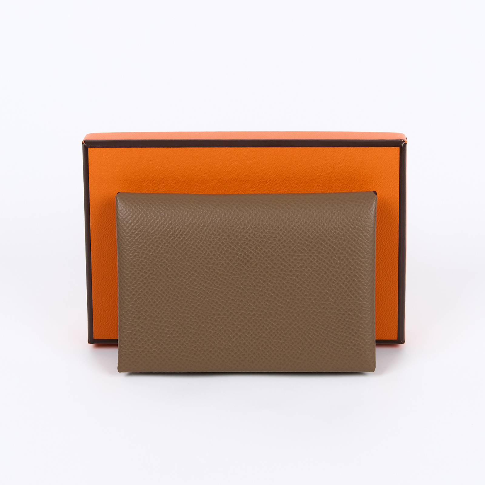 愛馬仕 Hermes Calvi Duo 卡包 CALD Z MZ 007 CC Z刻大象灰CALVI DUO 原廠盒子