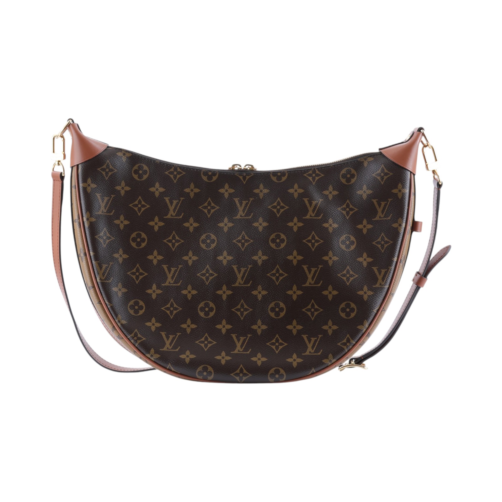 路易威登 LOUIS VUITTON Loop Hobo 經典帆布 半月包 單肩包 M46311 晶片款 原花LOOP HOBO 防塵袋/內袋/背帶2