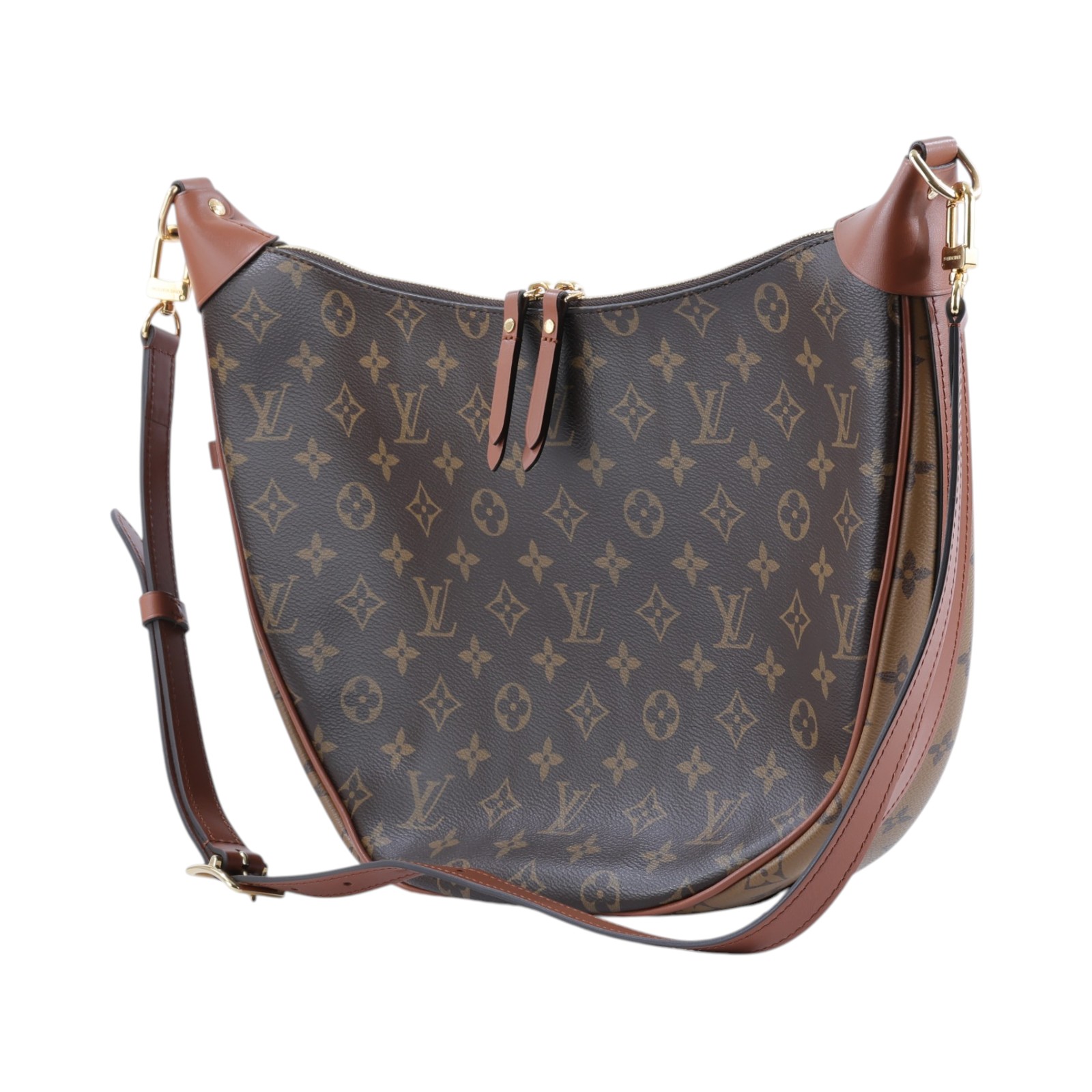 路易威登 LOUIS VUITTON Loop Hobo 經典帆布 半月包 單肩包 M46311 晶片款 原花LOOP HOBO 防塵袋/內袋/背帶2