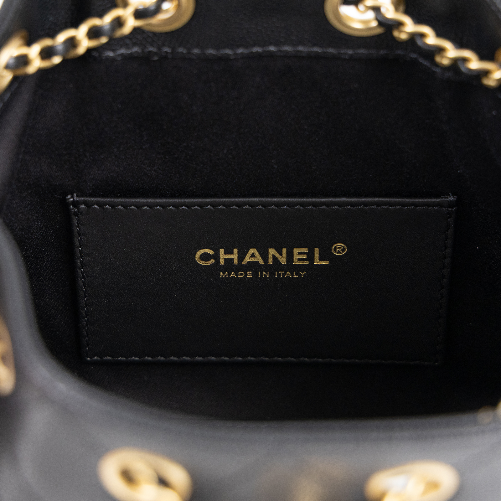 香奈兒 CHANEL 25 迷你包 AS5631 晶片款 黑金荔枝25包 MINI 原廠盒子/防塵袋