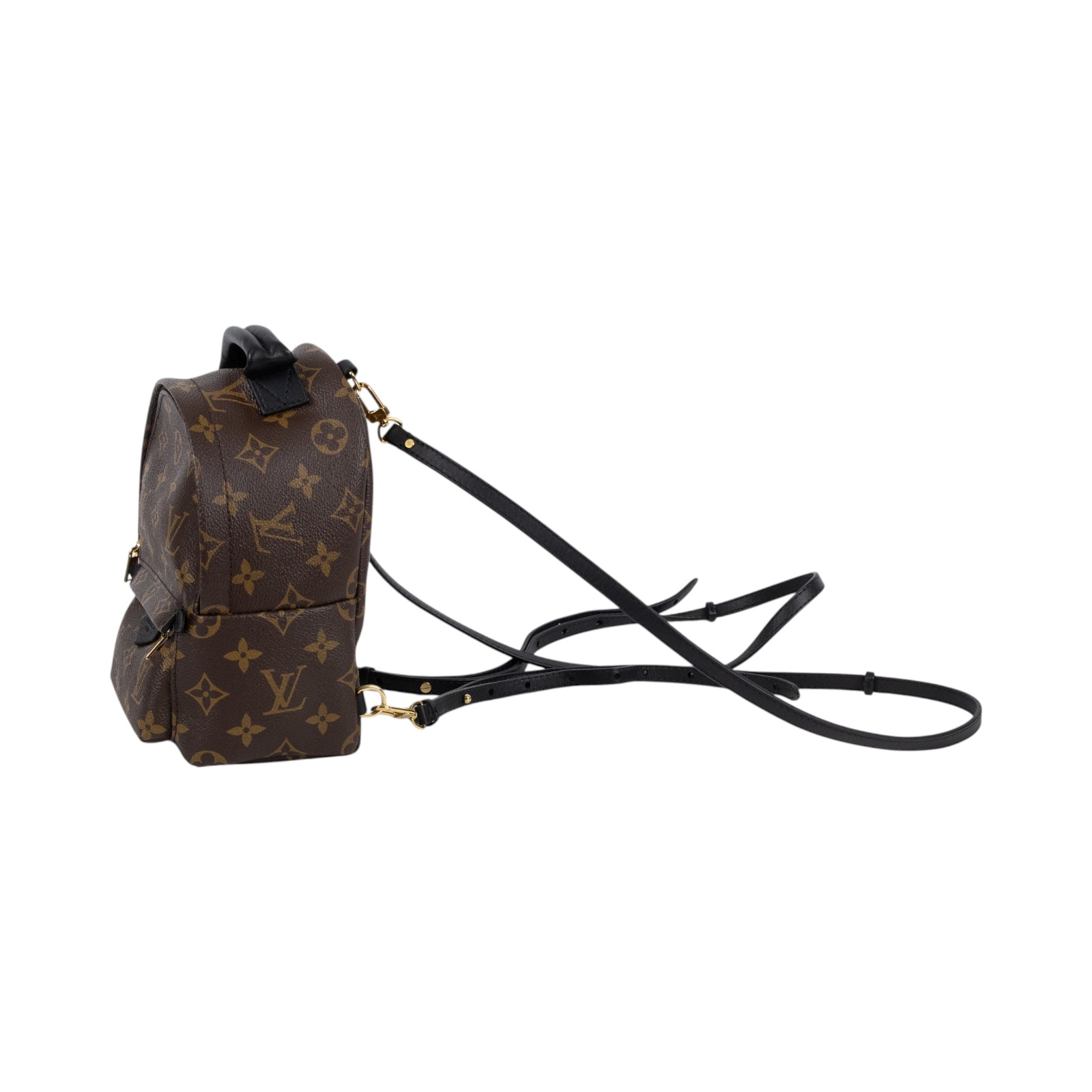 路易威登 LOUIS VUITTON Palm Springs Monogram帆布 Mini 拉鍊 後背包 M41562  原廠盒子/防塵袋/背帶2