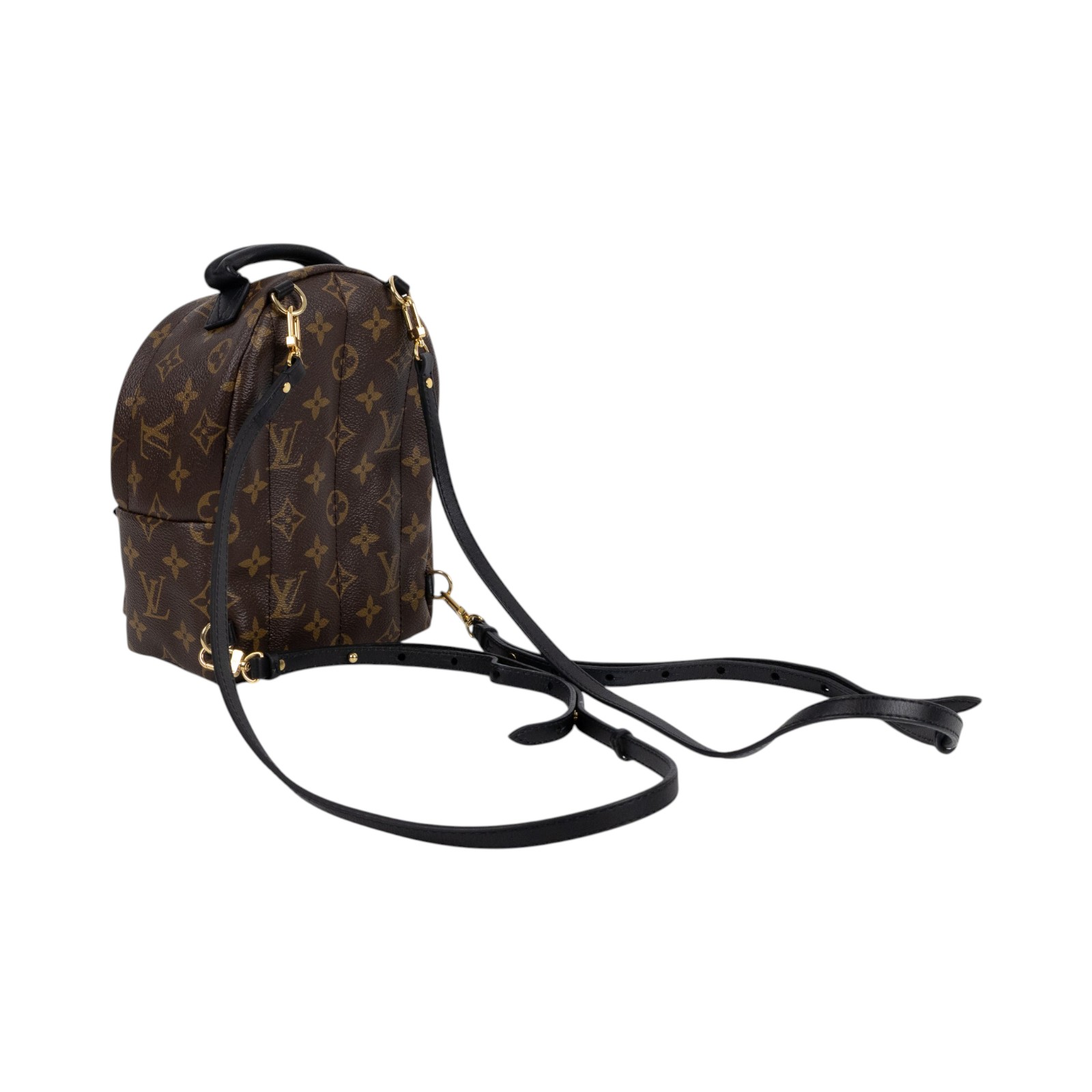 路易威登 LOUIS VUITTON Palm Springs Monogram帆布 Mini 拉鍊 後背包 M41562  原廠盒子/防塵袋/背帶2