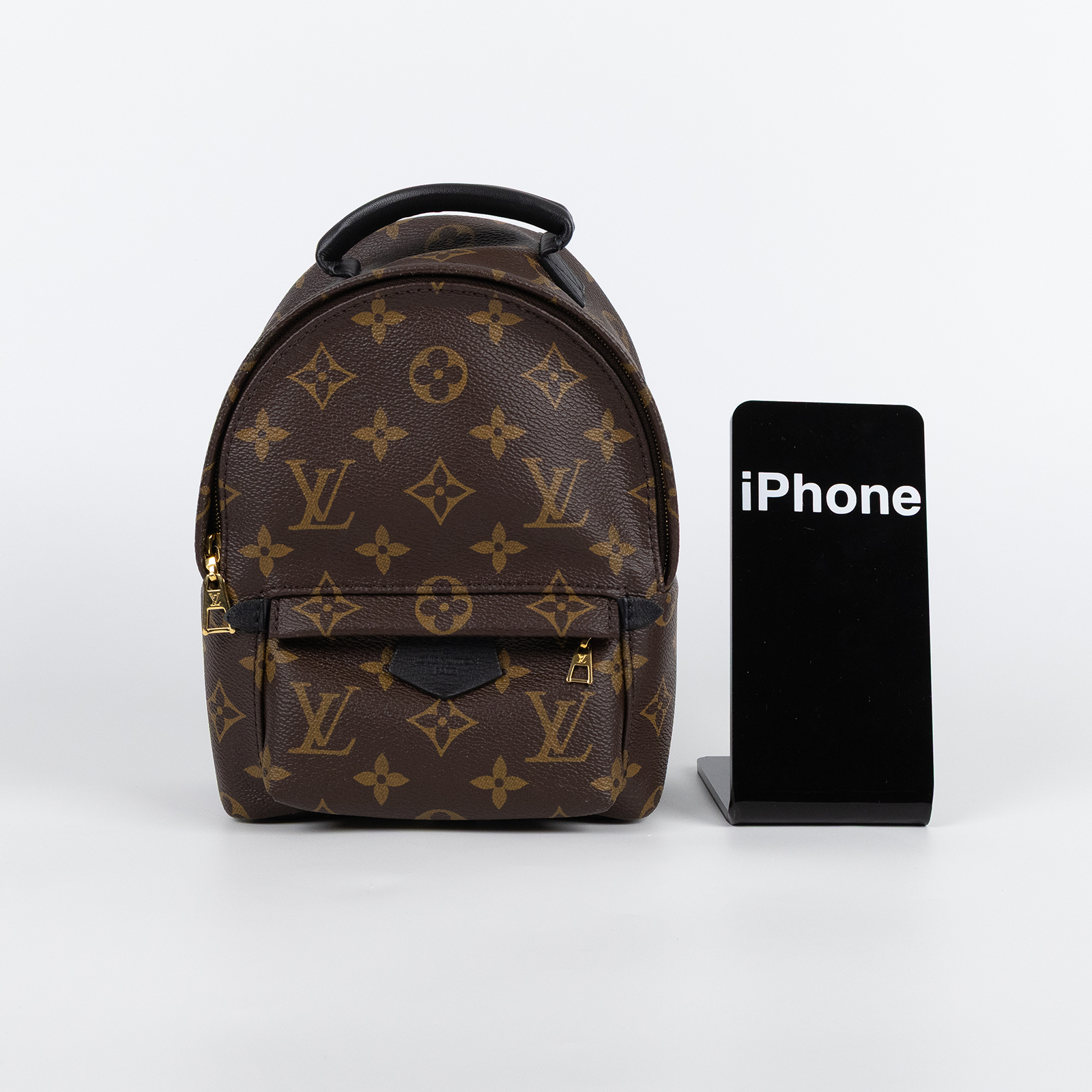 路易威登 LOUIS VUITTON Palm Springs Monogram帆布 Mini 拉鍊 後背包 M41562  原廠盒子/防塵袋/背帶2
