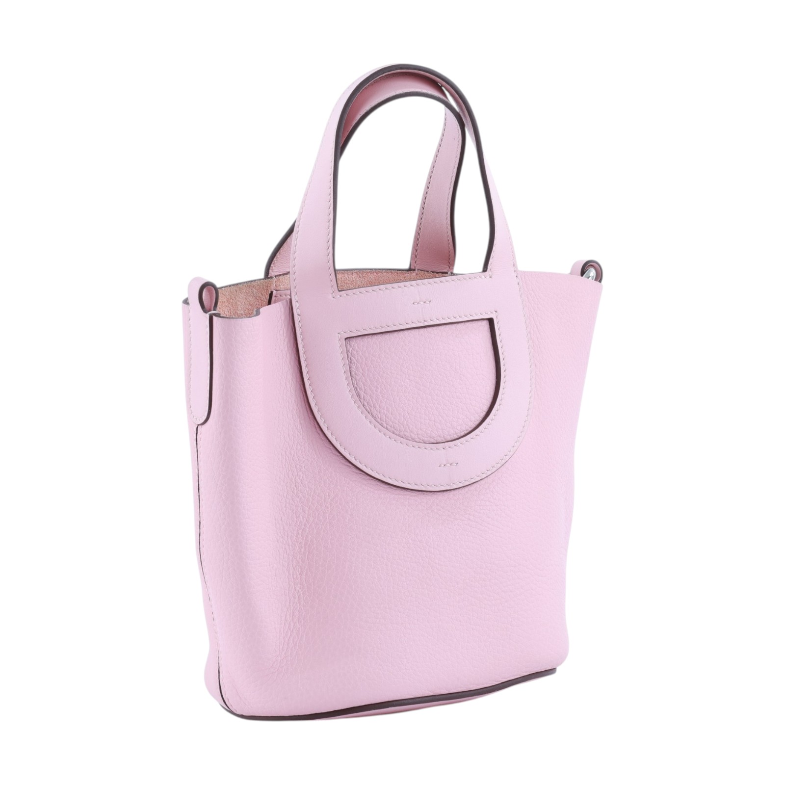 愛馬仕 Hermes In The Loop 18  豬鼻 菜籃子包 ITL18 W AM 001 UH 櫻花粉IN THE LOOP 18 原廠盒子