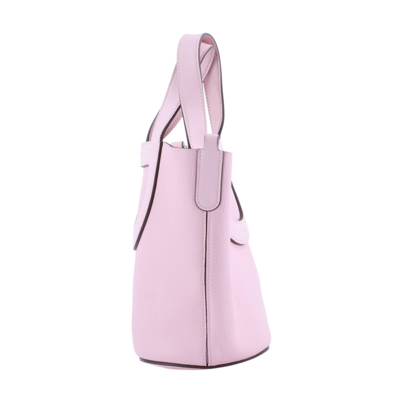 愛馬仕 Hermes In The Loop 18  豬鼻 菜籃子包 ITL18 W AM 001 UH 櫻花粉IN THE LOOP 18 原廠盒子