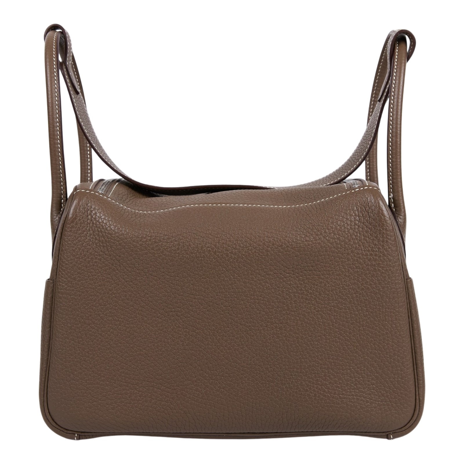 愛馬仕 Hermes Lindy 琳迪包 26 大象灰色 銀色五金 H073428CK18 /YCT076NH  原廠盒子/防塵袋/購買證明/雨衣