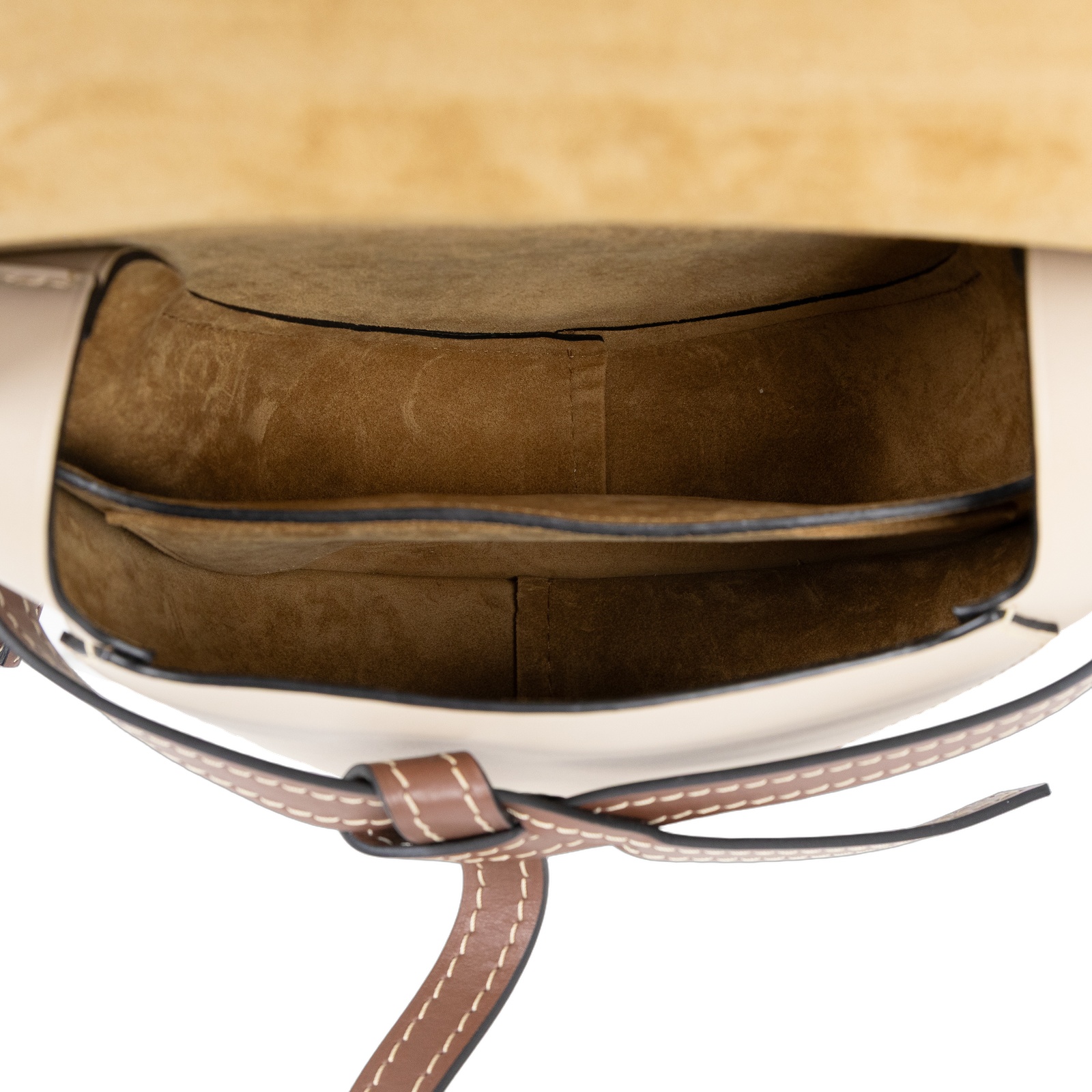 羅意威 LOEWE Gate SMALL 肩背包 斜背包 馬鞍包 321.54.T20 深藍拚米色GATE SMALL 防塵袋