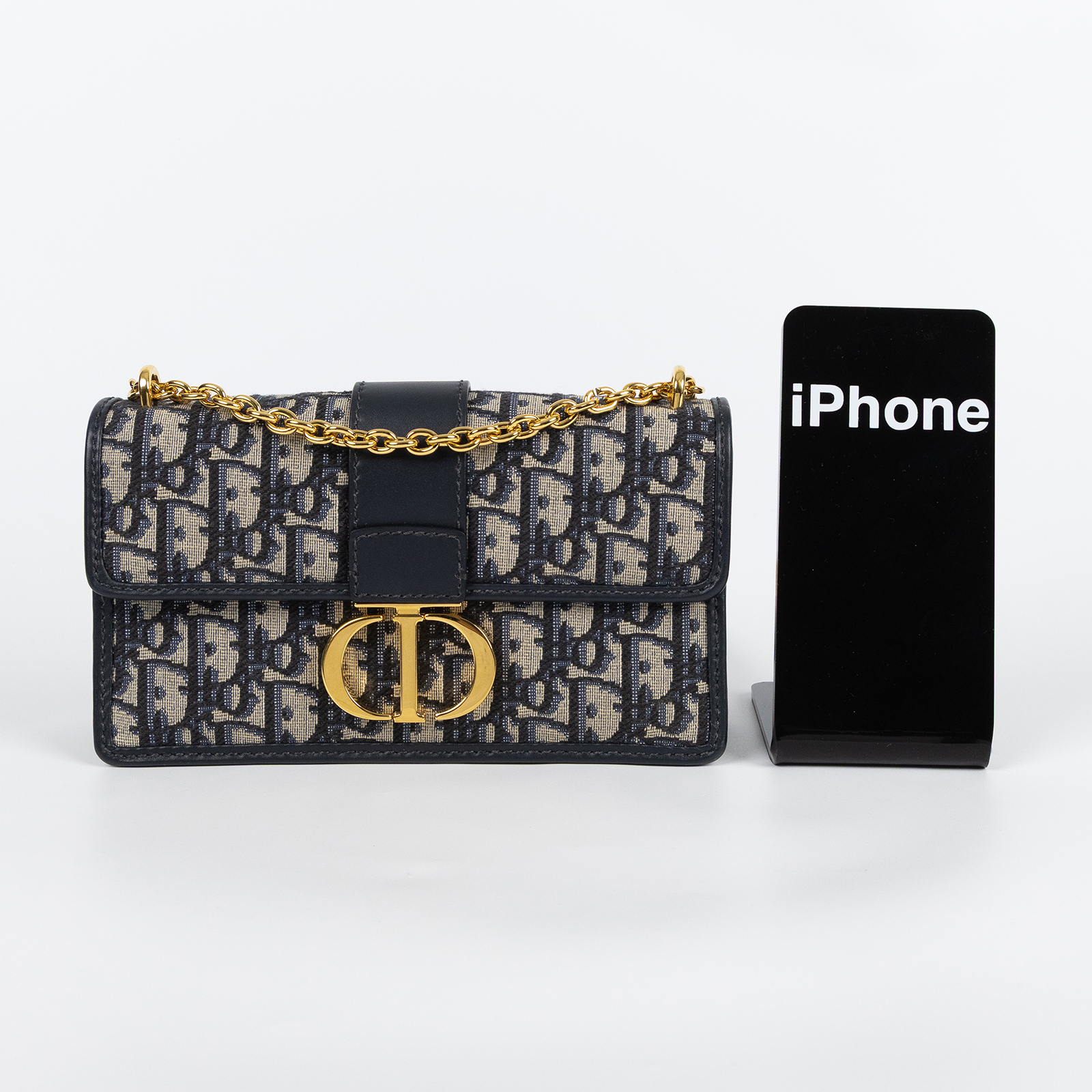 迪奧 CHRISTIAN DIOR 30 Montaigne East-West 鏈帶 肩背包 手提包 M9334UTZQ  背帶/原廠盒子/防塵袋/保證卡/購買證明