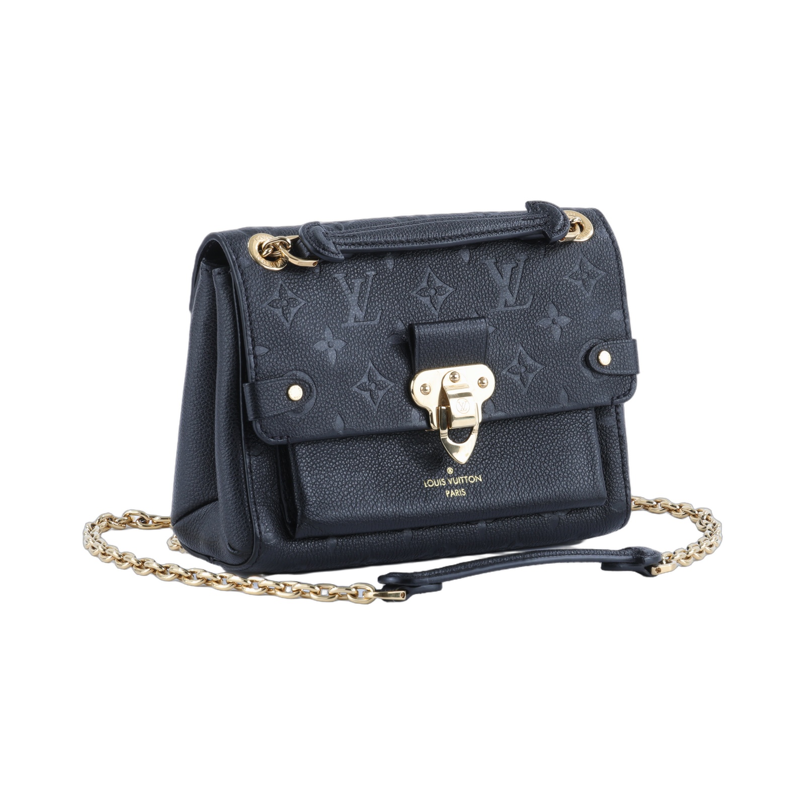 路易威登 LOUIS VUITTON Vavin BB 手提包 M44550 晶片款 黑Vavin BB 無附屬品