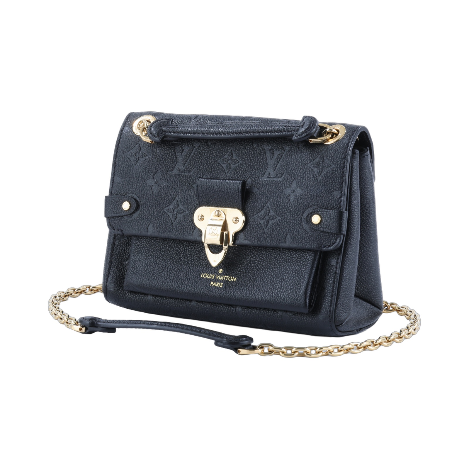 路易威登 LOUIS VUITTON Vavin BB 手提包 M44550 晶片款 黑Vavin BB 無附屬品