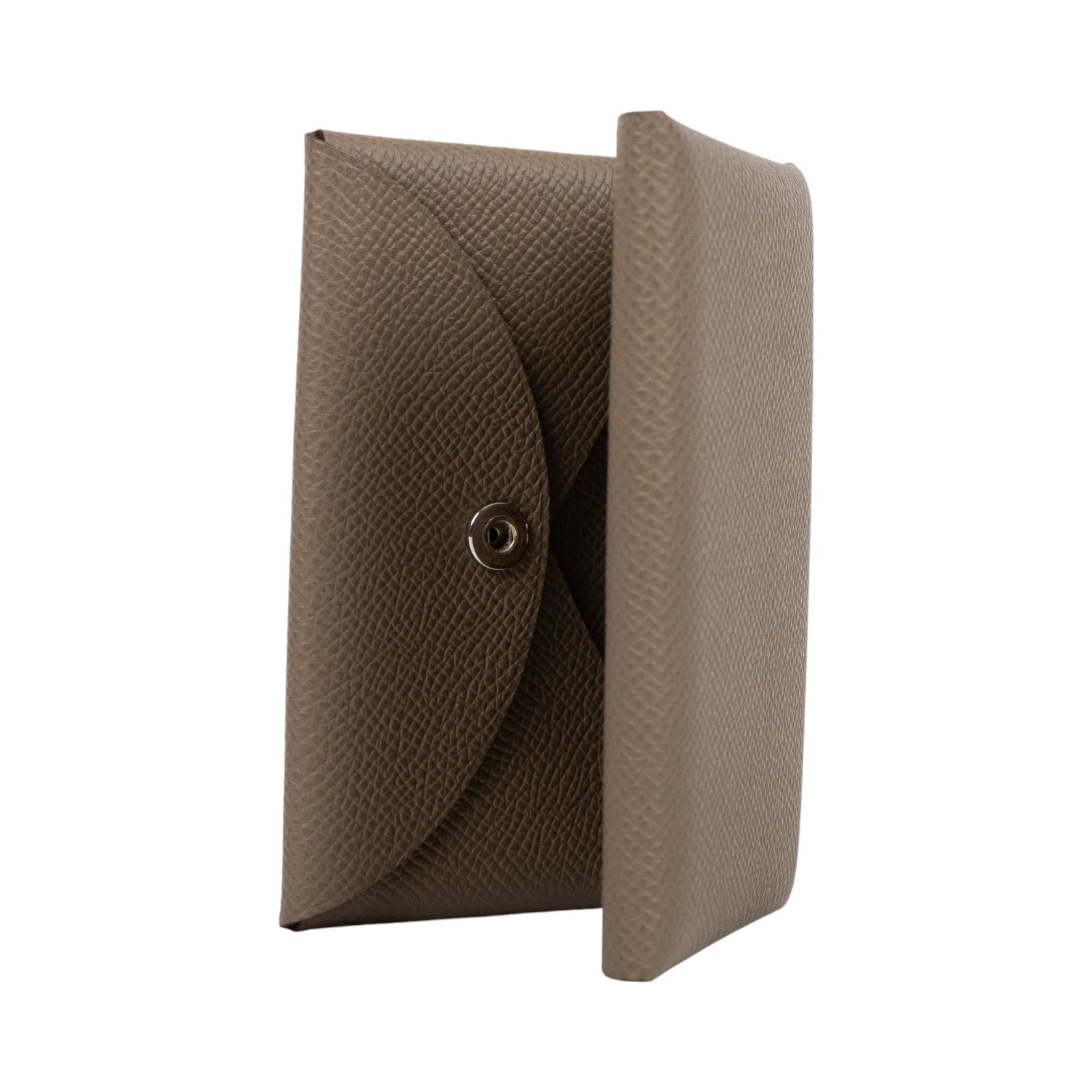 愛馬仕 Hermes Calvi Duo 卡包 CALD W MZ 008 MM W刻大象灰CALVI DUO 原廠盒子