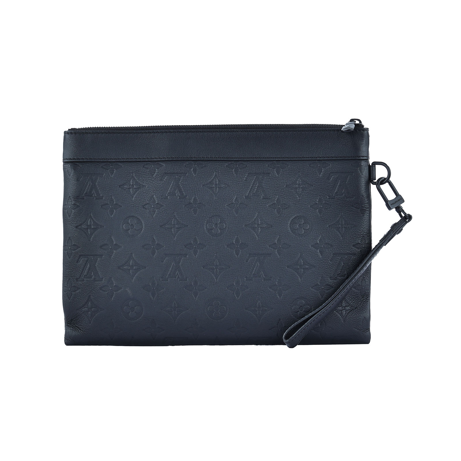 路易威登 LOUIS VUITTON Pochette To-Go  壓紋 公事包 手拿包 M81570 晶片款  原廠盒子/防塵袋/購買明細