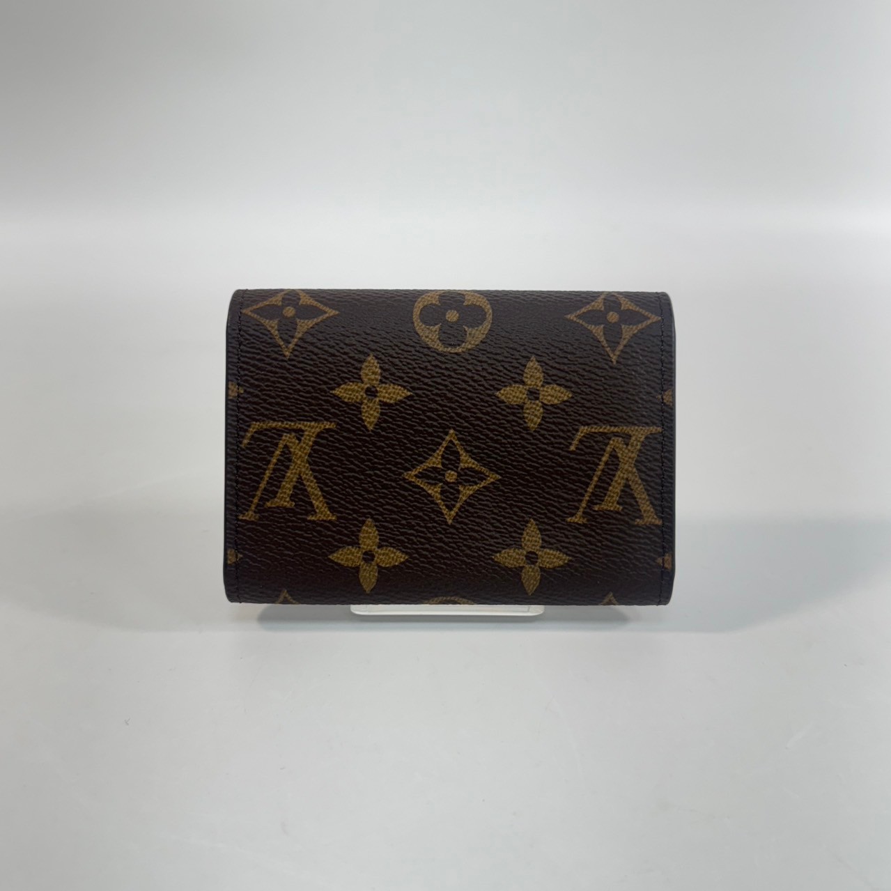 路易威登 LOUIS VUITTON Rosalie 零錢包 經典帆布 紫紅色 M41939 晶片款 原花ROSALIE零錢包 原廠盒子/防塵袋