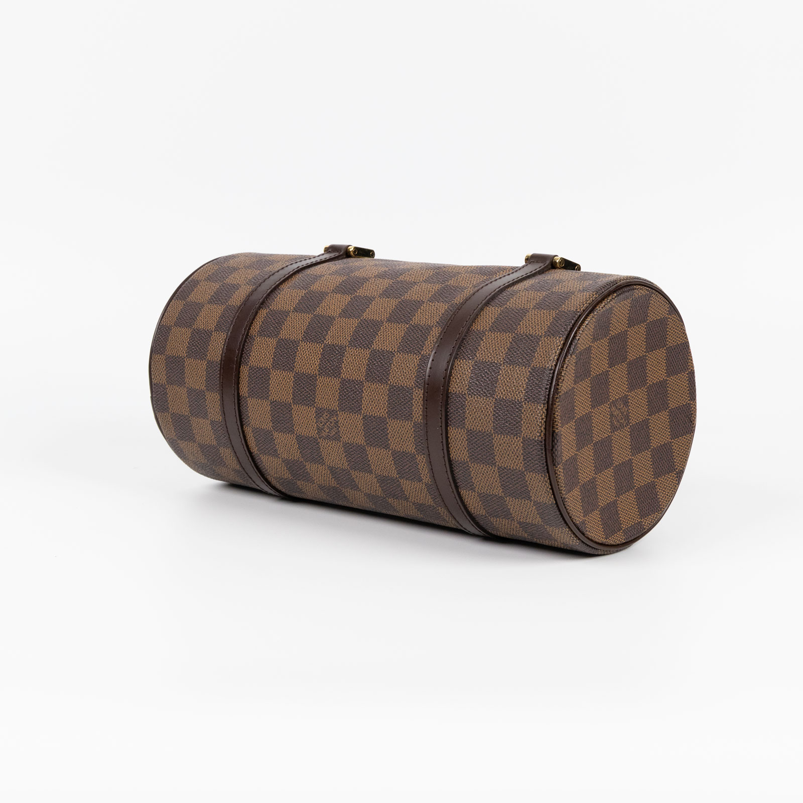 路易威登 LOUIS VUITTON Papillon 26棕棋盤 圓筒手提包 N51304 棋盤圓筒手提包 無附屬品