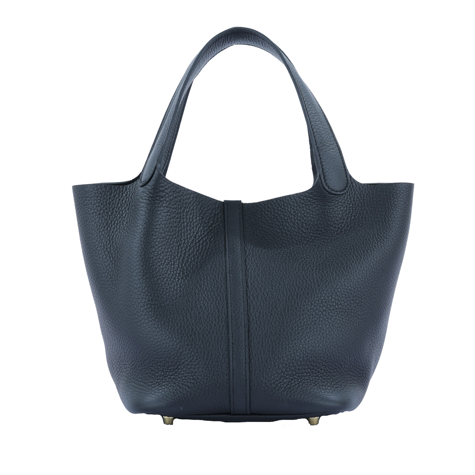 愛馬仕 Hermès Picotin Lock 22 菜籃子包 PT22 W刻 黑PICOTIN22 原廠盒子/防塵袋/購買證明/鎖組