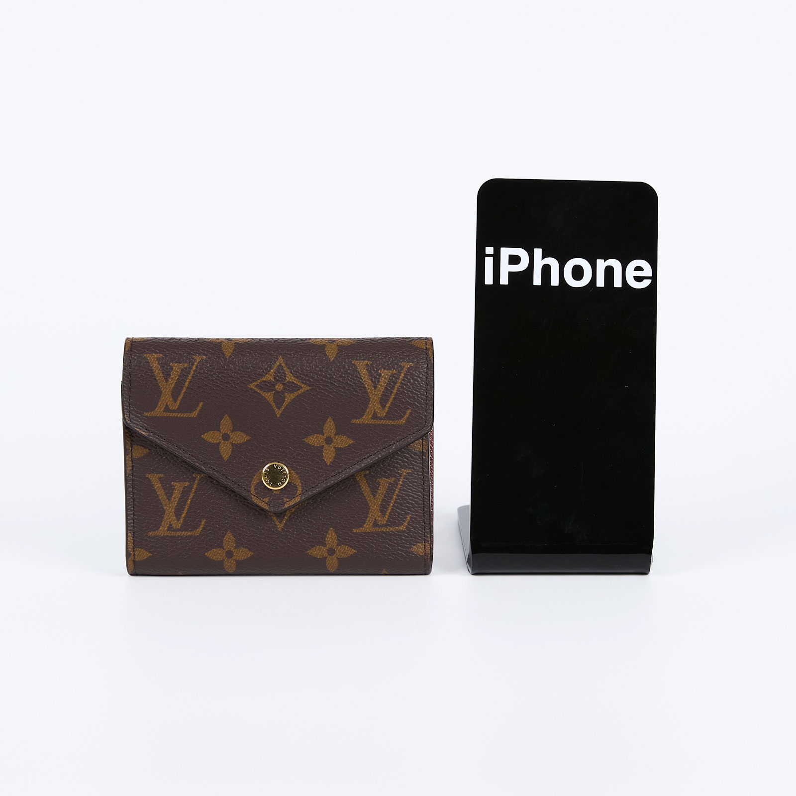 路易威登 LOUIS VUITTON Victorine 錢包 塗層帆布 Monogram M62472 晶片款 原花VICTORIN三折短夾 原廠盒子/防塵袋