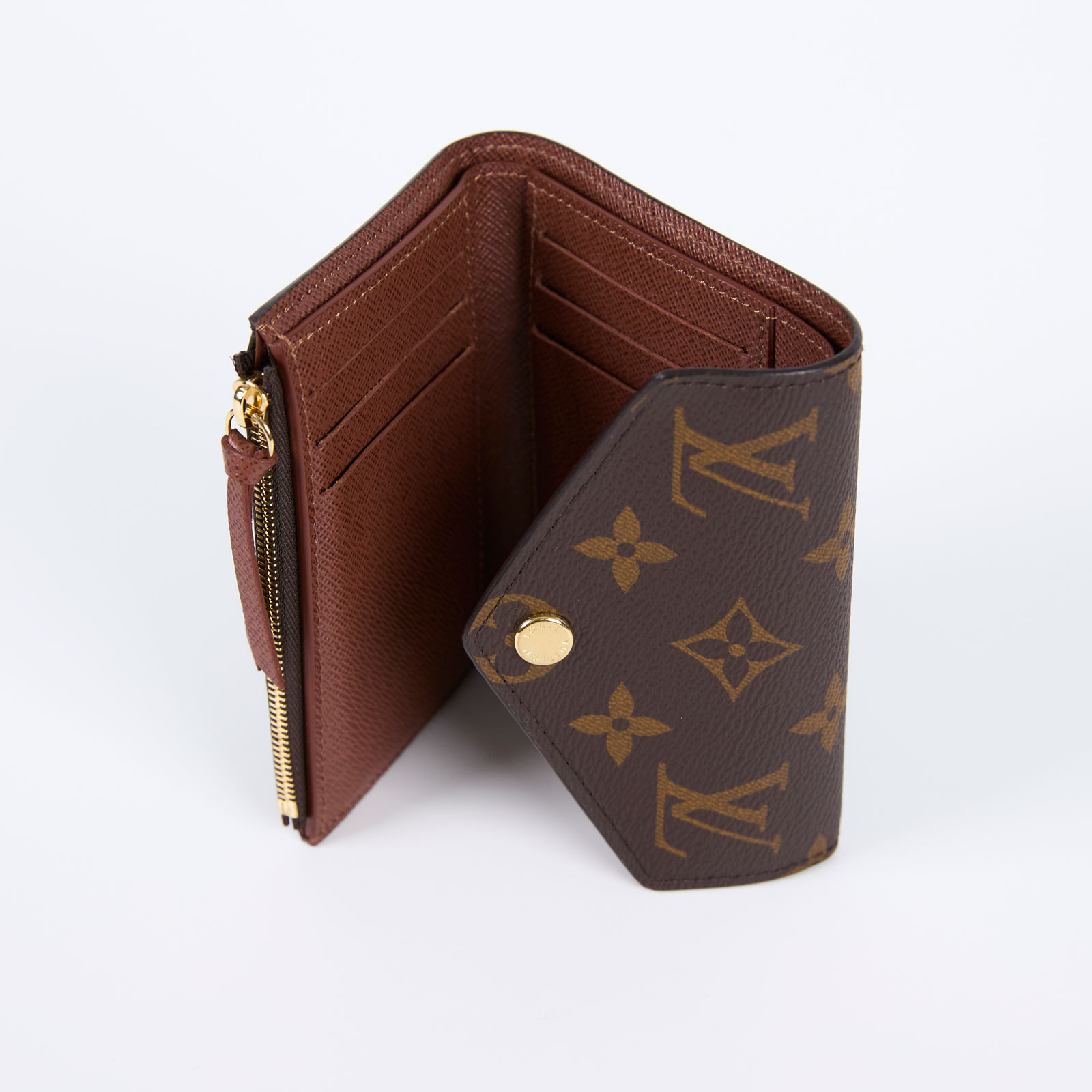路易威登 LOUIS VUITTON Victorine 錢包 塗層帆布 Monogram M62472 晶片款 原花VICTORIN三折短夾 原廠盒子/防塵袋