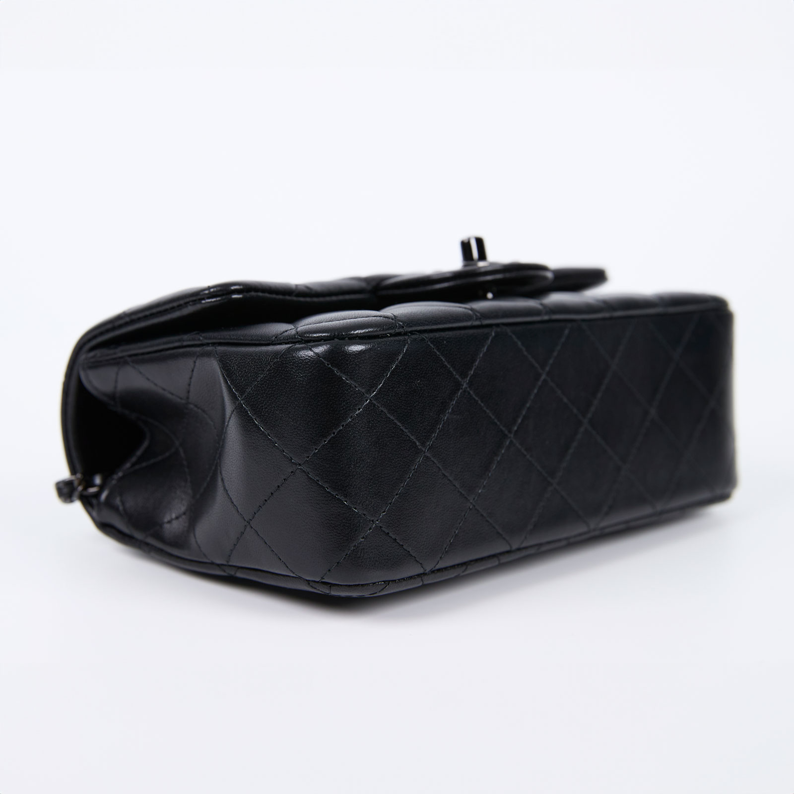 香奈兒 CHANEL Coco 20  肩背 斜背 迷你 口蓋包 AS2431 晶片款 SO BLACK HANDLE COCO20 防塵袋/原廠盒子/保證卡