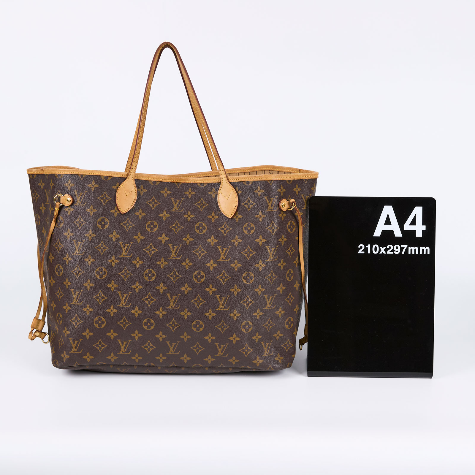 路易威登 LOUIS VUITTON Neverfull GM 托特包 經典帆布 M40157 棕原花Neverfull GM 無附屬品