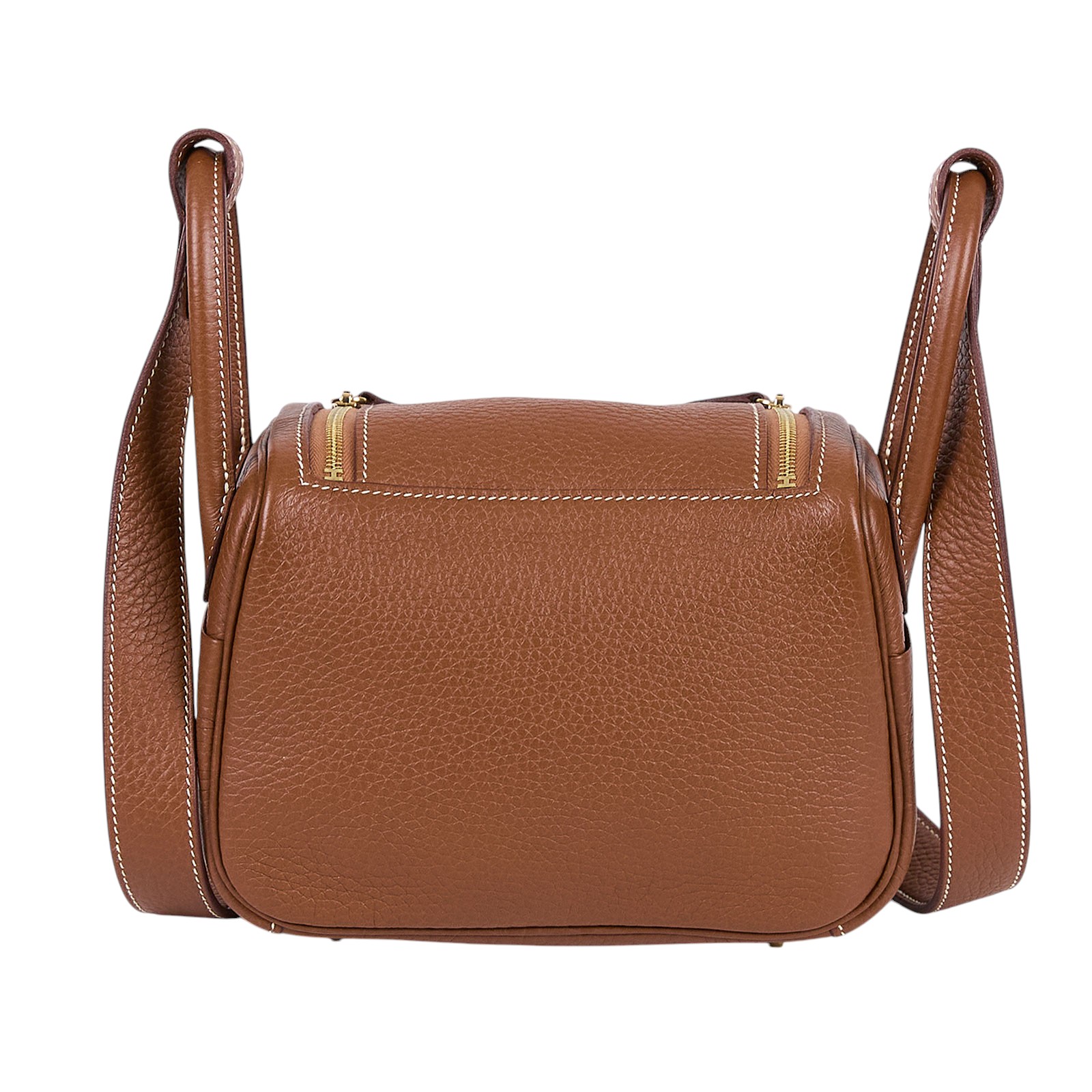 愛馬仕 Hermès Lindy 琳迪包 迷你 LDM Z刻 MINI LINDY金棕 防塵袋/原廠盒子