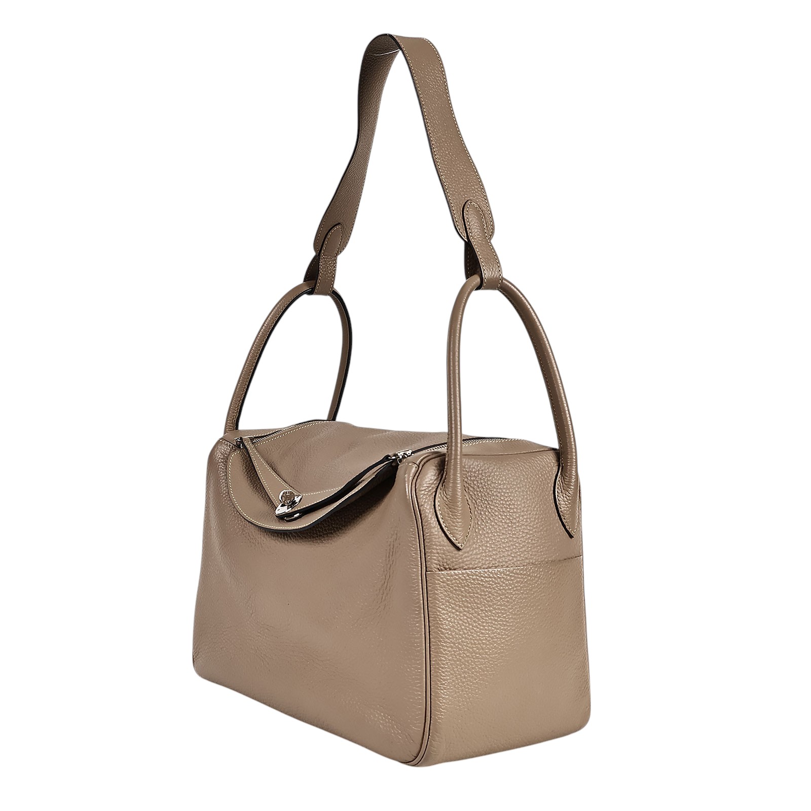 愛馬仕 Hermès Lindy 琳迪包 34 LD34 □R 斑鳩灰LINDY34 防塵袋