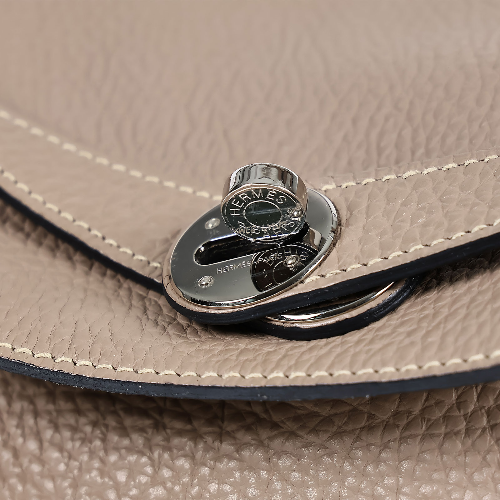 愛馬仕 Hermès Lindy 琳迪包 34 LD34 □R 斑鳩灰LINDY34 防塵袋