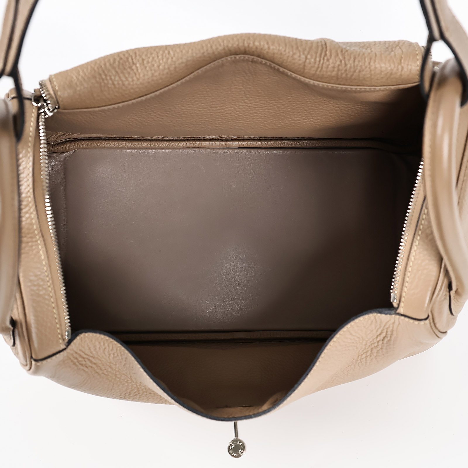 愛馬仕 Hermès Lindy 琳迪包 34 LD34 □R 斑鳩灰LINDY34 防塵袋