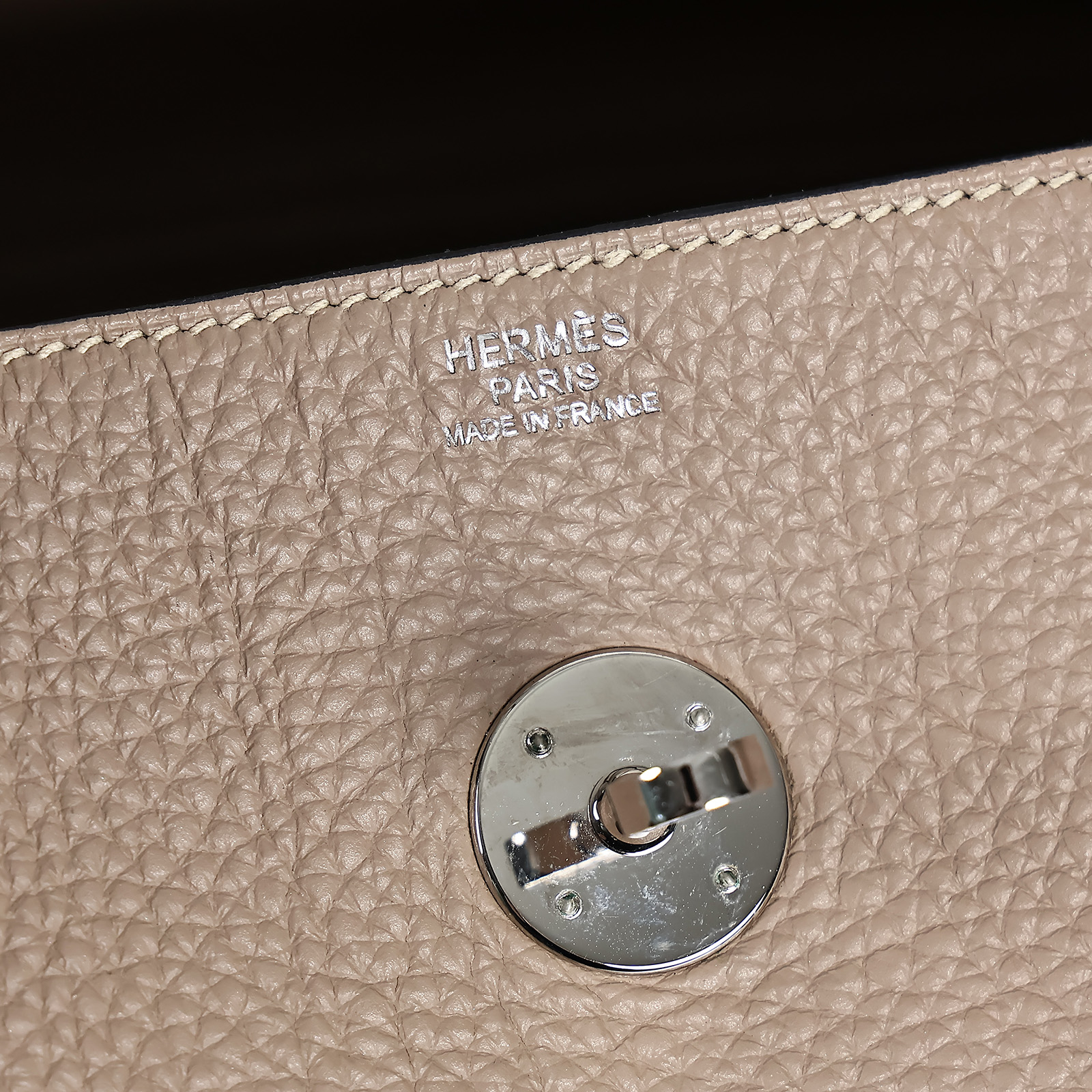 愛馬仕 Hermès Lindy 琳迪包 34 LD34 □R 斑鳩灰LINDY34 防塵袋