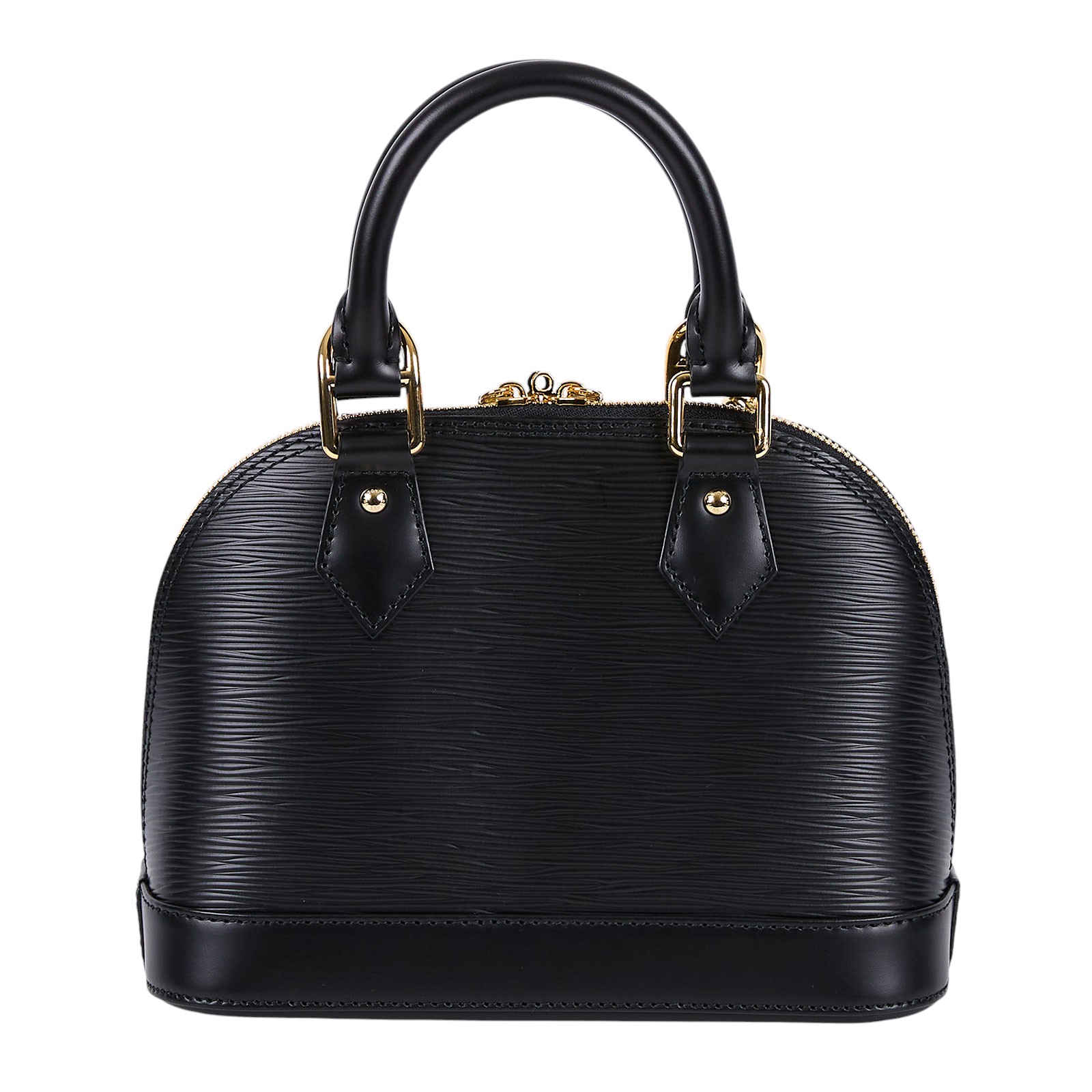 路易威登 LOUIS VUITTON LV x TM Alma BB 貝殼包 黑色 M13670 晶片款  防塵袋/原廠盒子/背帶/吊飾/鎖組