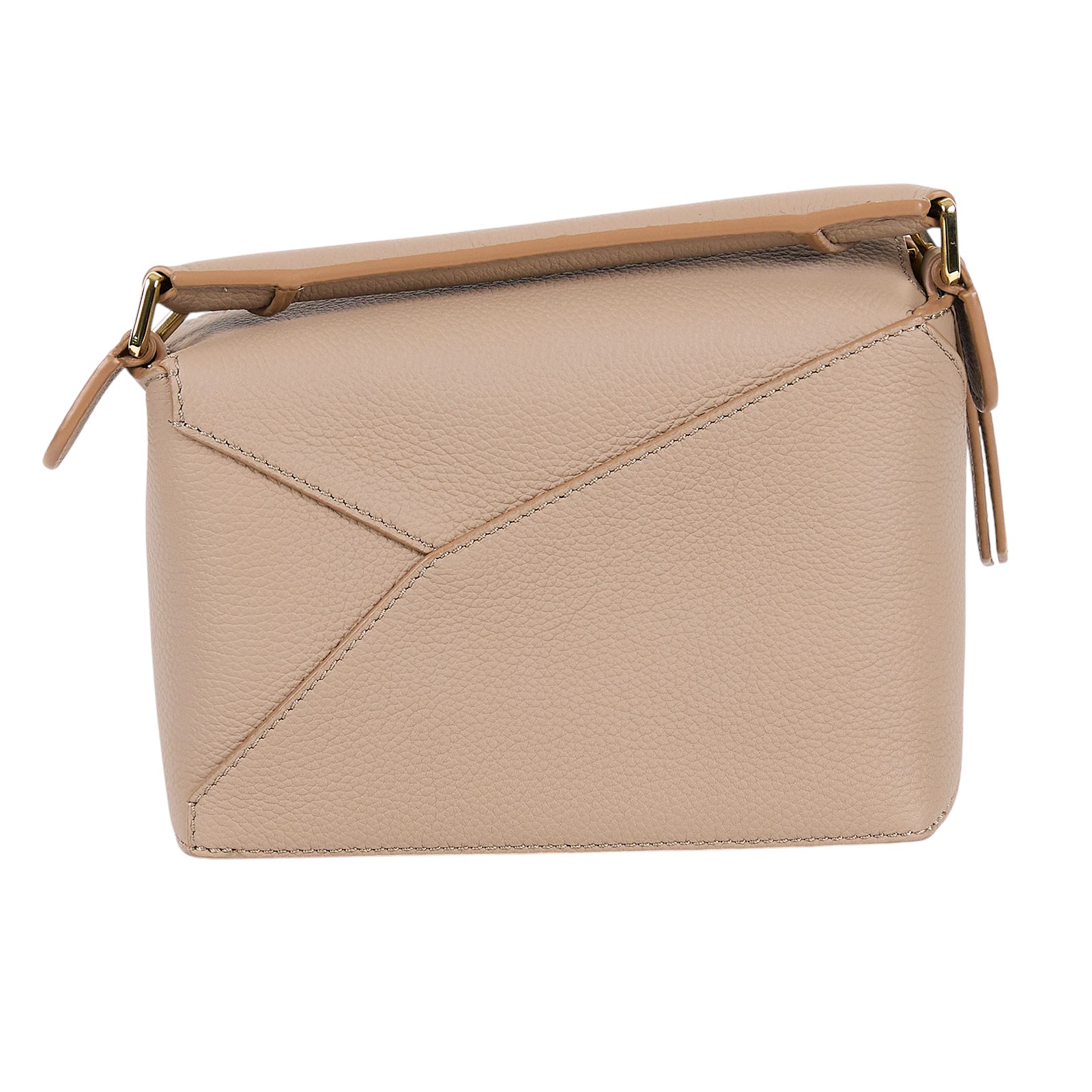 羅意威 LOEWE Mini Puzzle bag 手拿 肩背 斜背包 A510P88X16 沙色 MINI PUZZLE 新款 原廠盒子/防塵袋