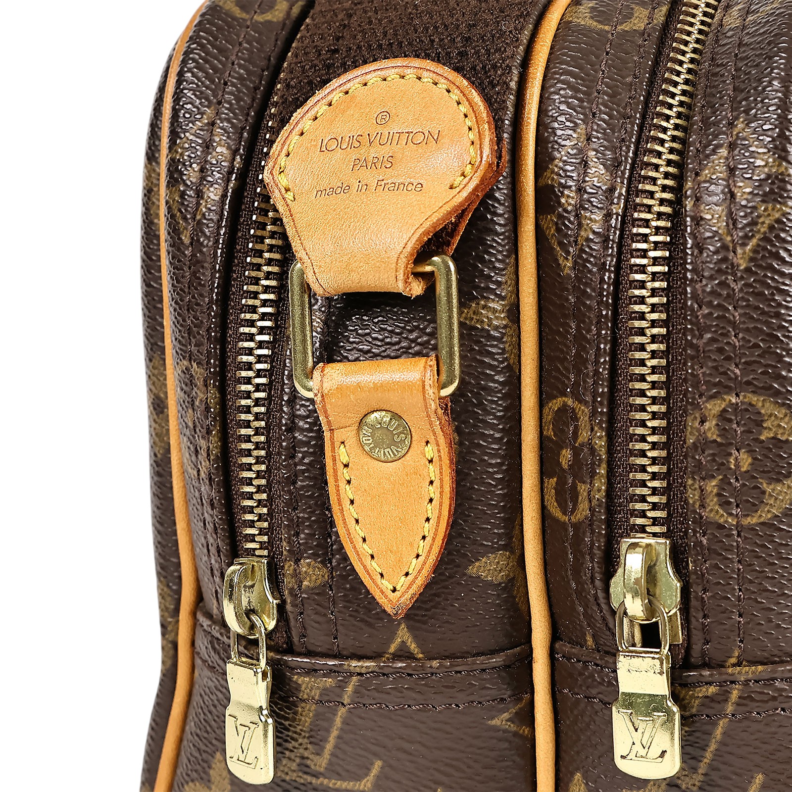 路易威登 LOUIS VUITTON Reporter PM 記者包 M45254 棕色原花記者包 無附屬品