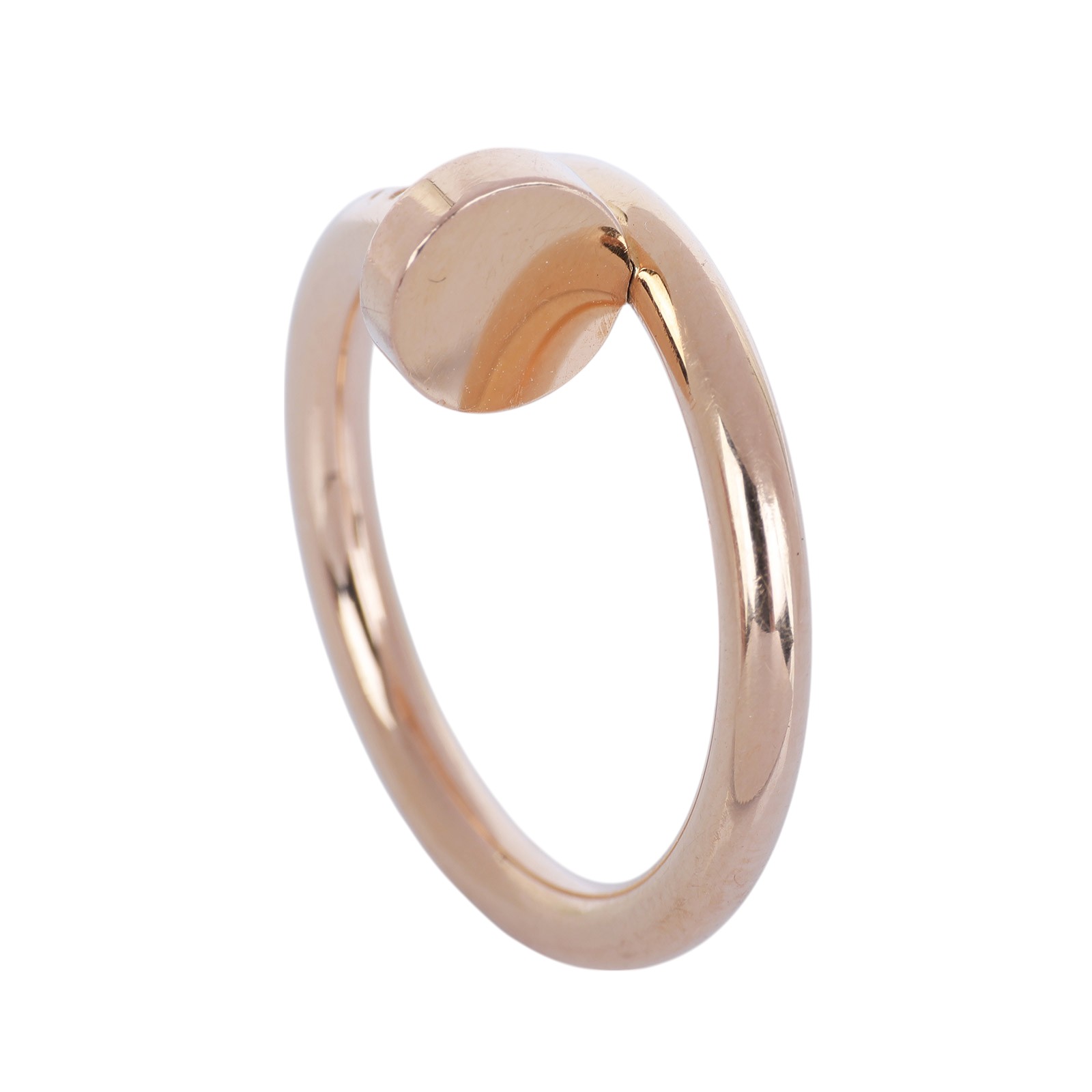 卡地亞 CARTIER Juste un Clou 戒指 經典款 B4092556 K18RG釘子Juste un Clou戒指 原廠盒子/保書