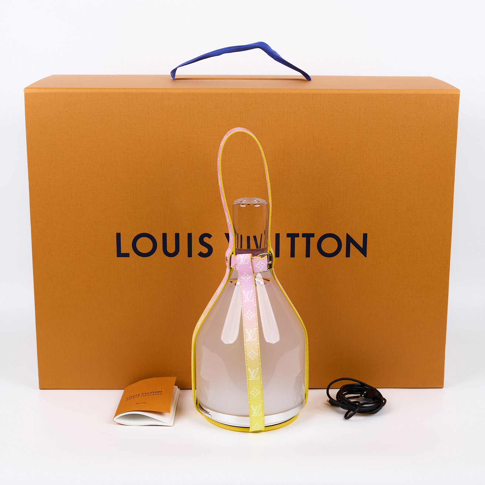 路易威登 LOUIS VUITTON Bell Lamp 桌燈 檯燈 燈飾 R96320  原廠盒子/充電線