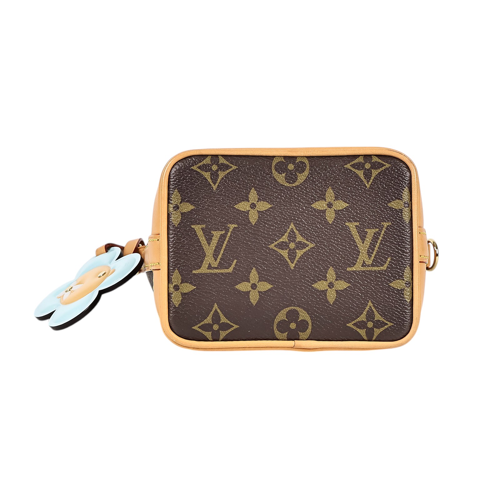 路易威登 LOUIS VUITTON Nano Noé 水桶包 聖誕限定版 M12221 晶片款 棕原花聖誕限定Snow Show系列Nano Noé 防塵袋