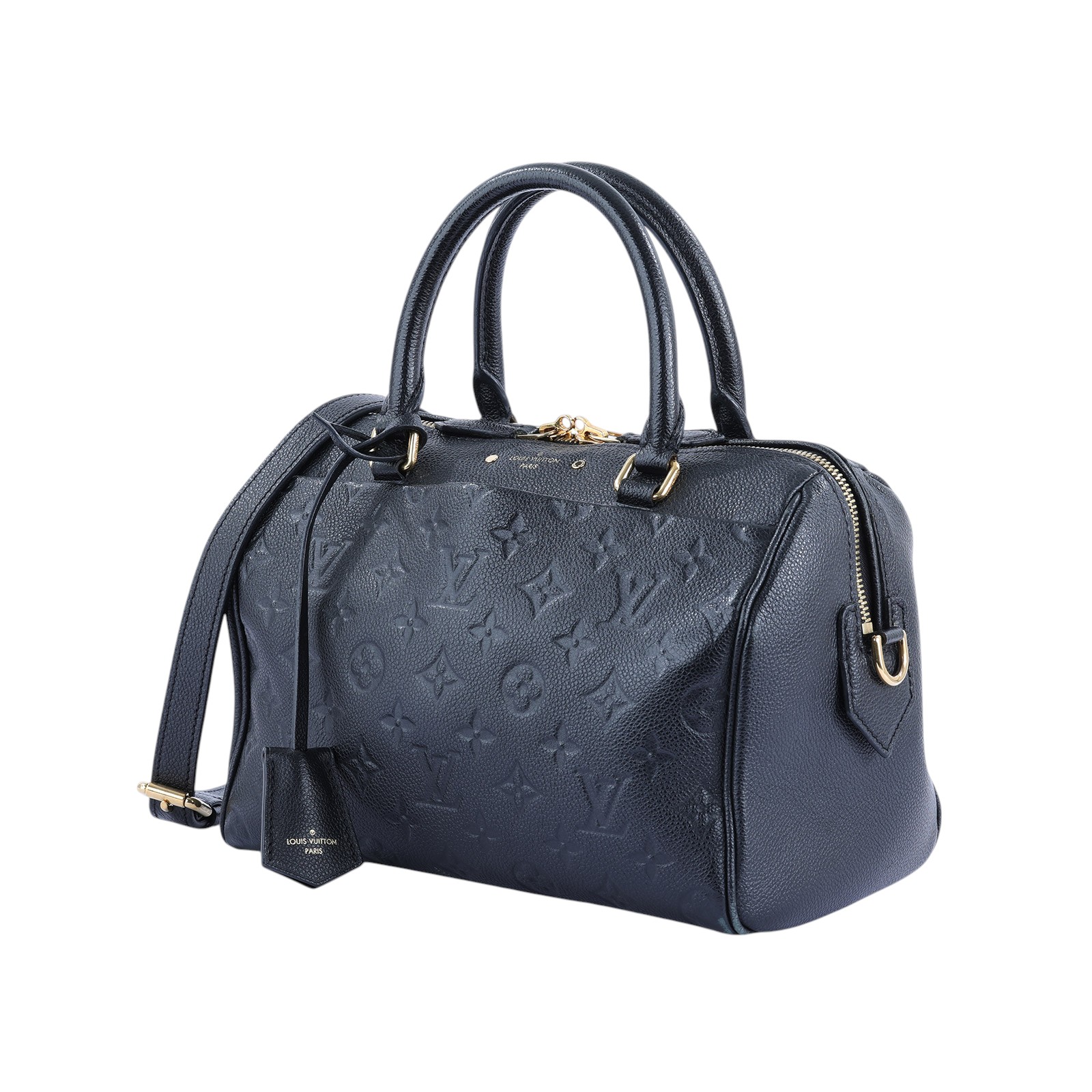 路易威登 LOUIS VUITTON Speedy 25 NM 手提波士頓包 壓紋牛皮 黑色 M42401 黑原花壓紋牛皮 speedy 25 防塵袋