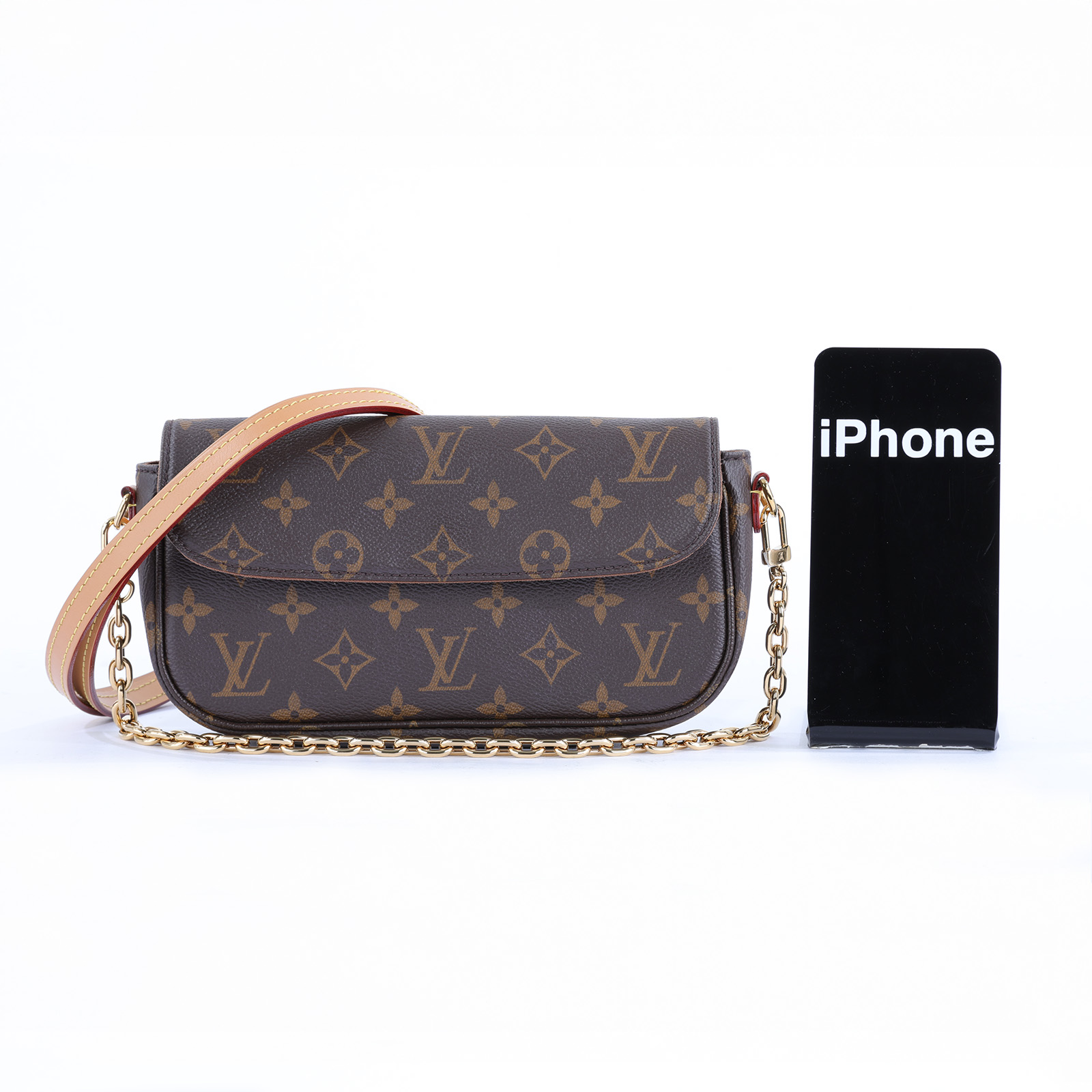路易威登 LOUIS VUITTON Wallet on Chain Ivy 麻將包 手提 腋下單肩包 M81911 晶片款  原廠盒子/防塵袋/購買證明