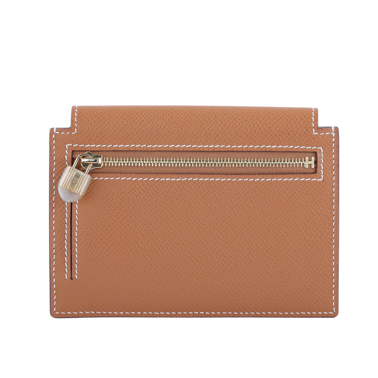 愛馬仕 Hermès Kelly Pocket Compact Wallet 零錢包 錢包 KLCW B刻 KELLY POCKET 原廠盒子