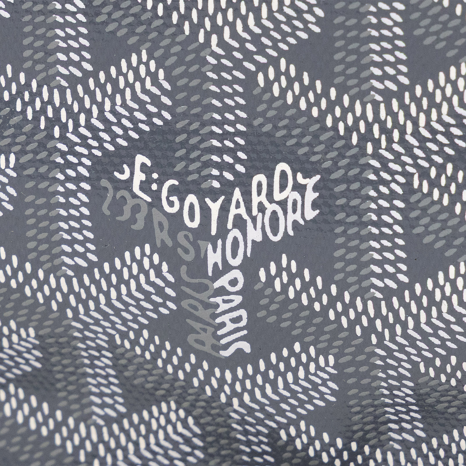 高雅德 GOYARD Anjou Mini Bag 托特包 ANJOUSMINCG 灰 Anjou MINI TOTE 防塵袋/購買證明影本/內袋