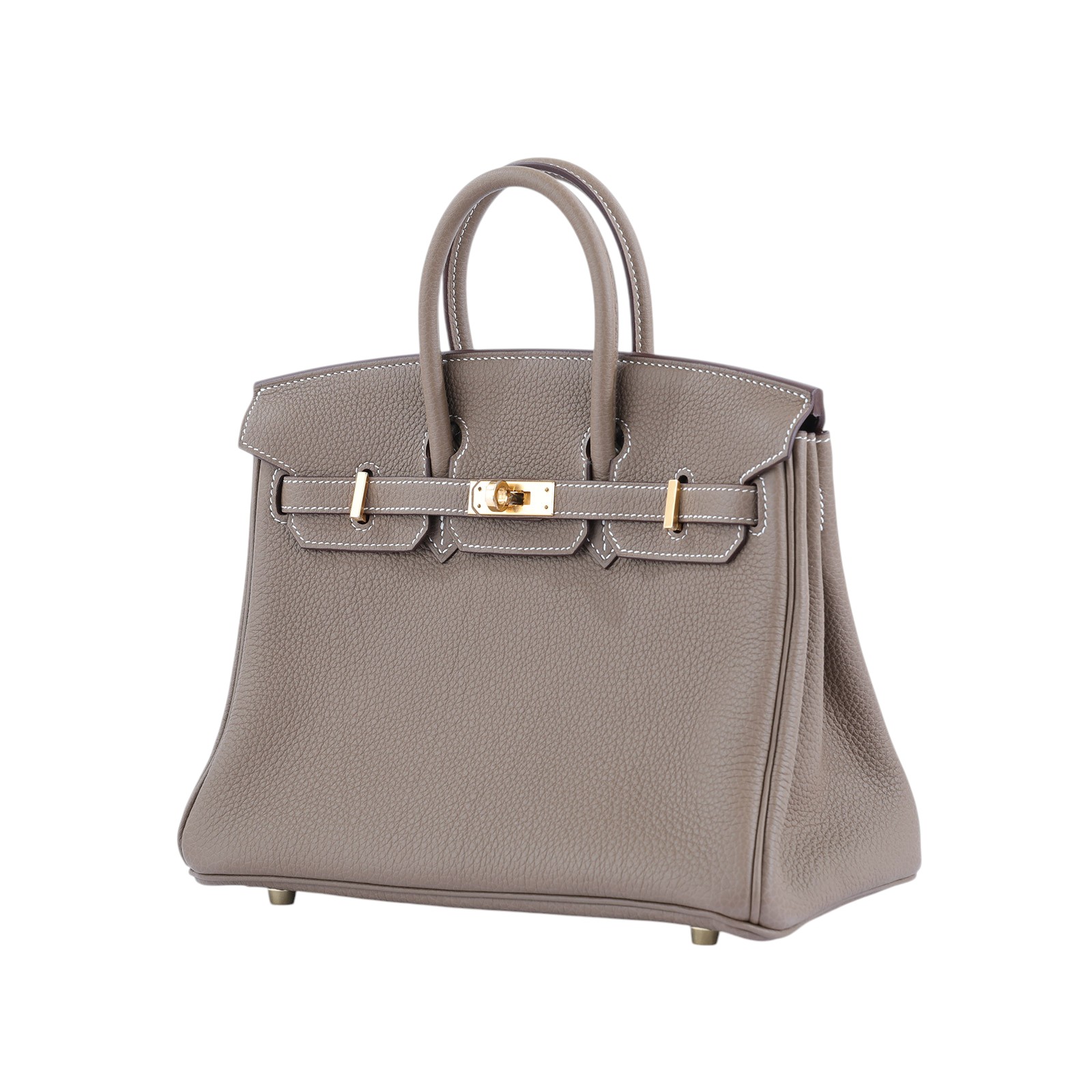 愛馬仕 Hermès Birkin Bag 柏金包 25 BK25 Z刻 大象灰BIRKIN25 TOGO 防塵袋/原廠盒子/鎖組/購買證明