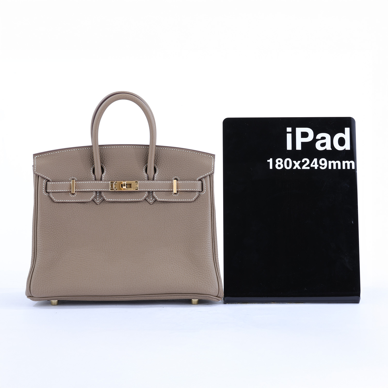 愛馬仕 Hermès Birkin Bag 柏金包 25 BK25 Z刻 大象灰BIRKIN25 TOGO 防塵袋/原廠盒子/鎖組/購買證明
