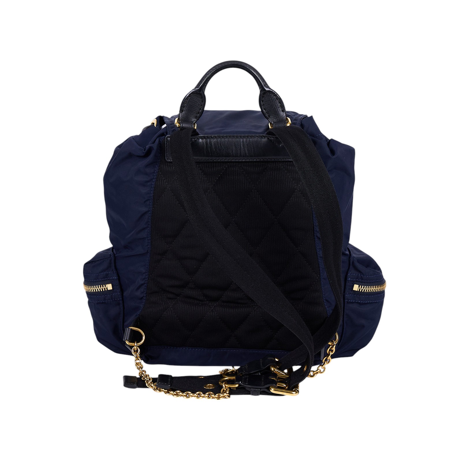 博柏利 BURBERRY The Rucksack 尼龍 後背包 40166241 深藍尼龍後背包 防塵袋