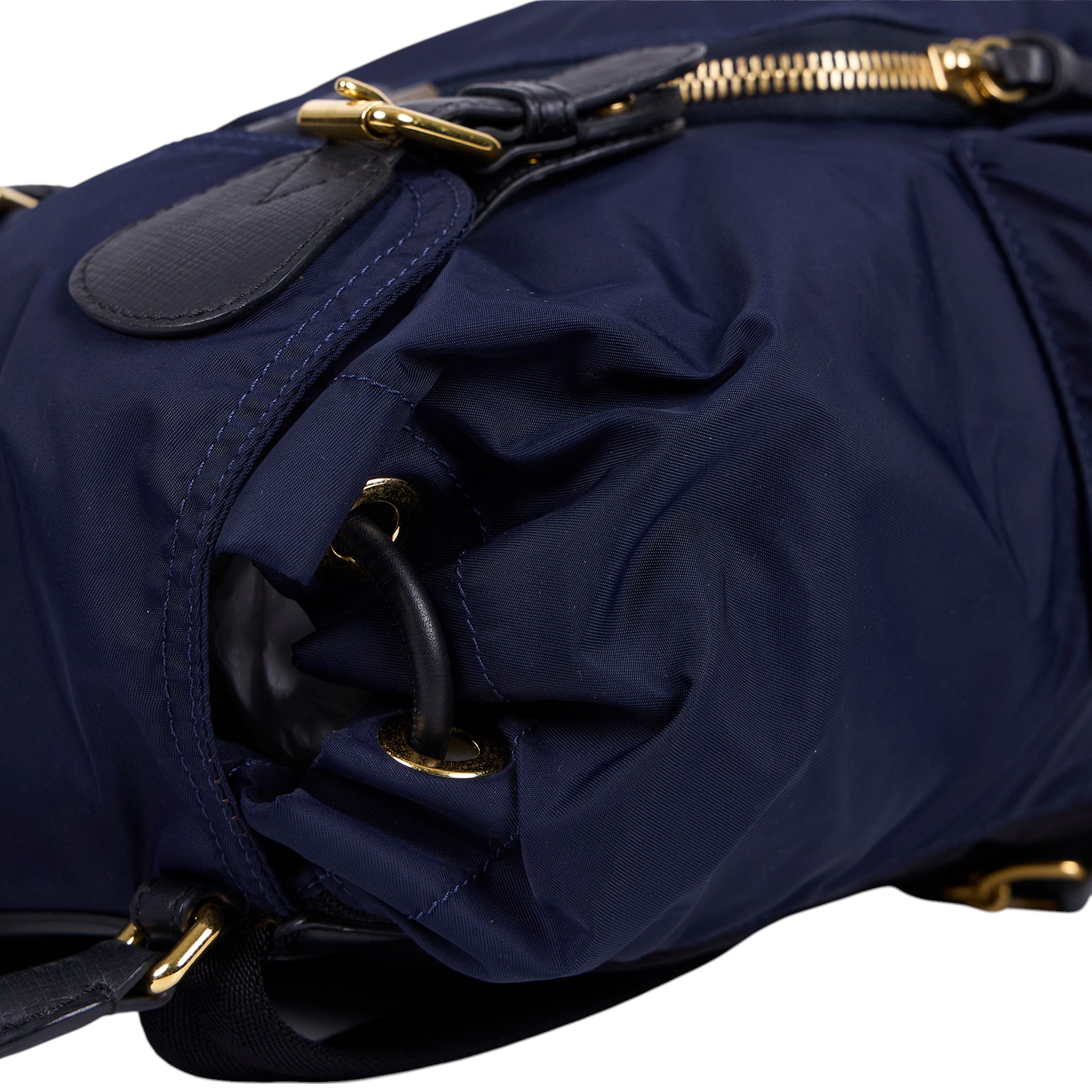 博柏利 BURBERRY The Rucksack 尼龍 後背包 40166241 深藍尼龍後背包 防塵袋