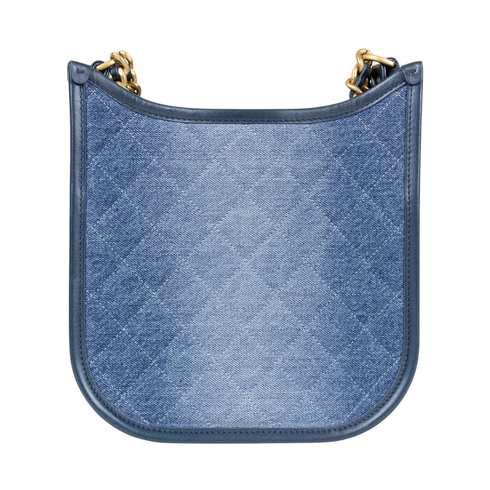 香奈兒 CHANEL 流浪包 Hobo Bag CC LOGO 斜背包 AS4532 晶片款 牛仔Hobo二用斜背包 防塵袋/保證卡